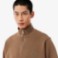 Εικόνα της Ανδρικό Zippered Stand-Up Collar Βαμβακερό Φούτερ