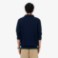 Εικόνα της Ανδρικό Ribbed Cotton Polo Collar Φούτερ 