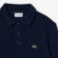 Εικόνα της Ανδρικό Ribbed Cotton Polo Collar Φούτερ 
