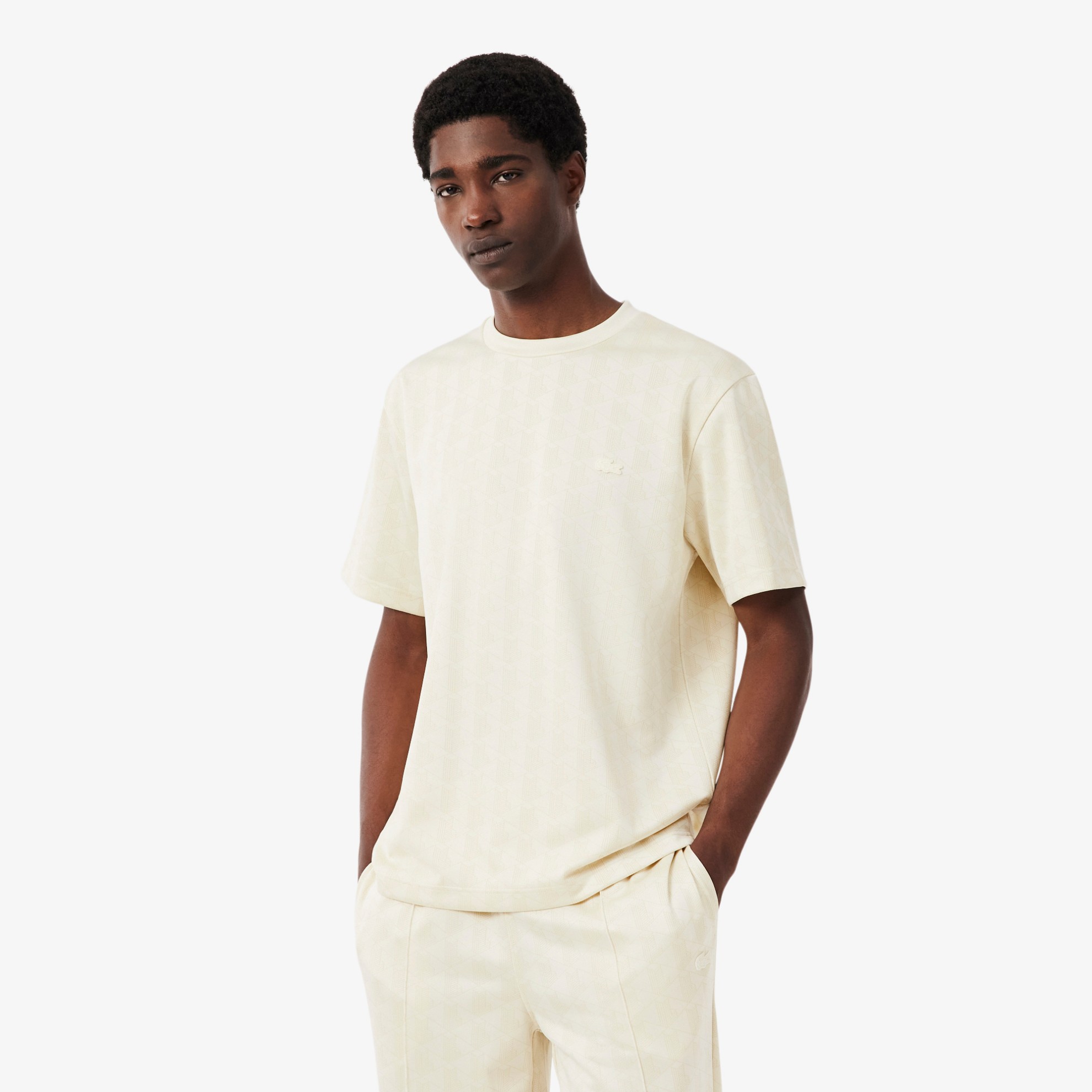 Εικόνα της Ανδρικό Monogram Jacquard T-shirt