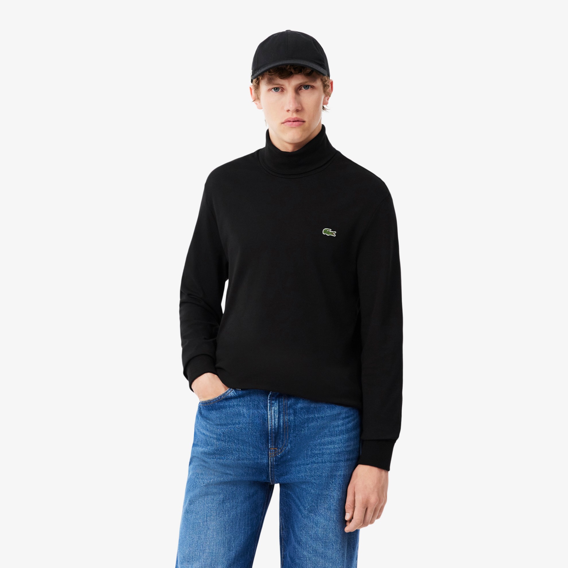 Εικόνα της Ανδρικό Μακρυμάνικο Roll Neck T-shirt