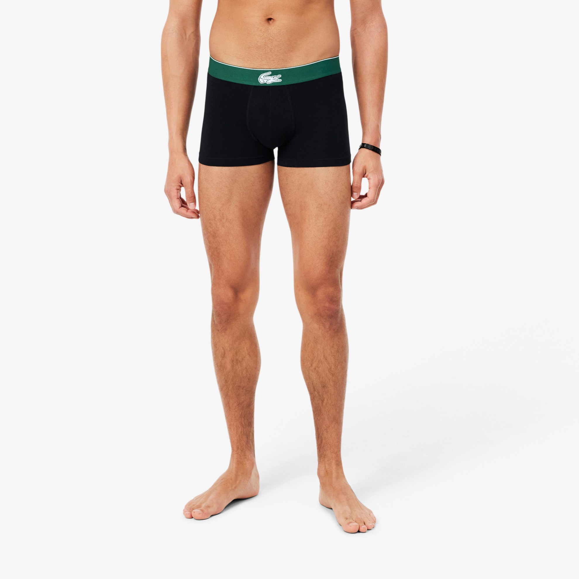 Εικόνα της Ανδρικά 3-Pack Stretch Jersey Crocodile Trunks