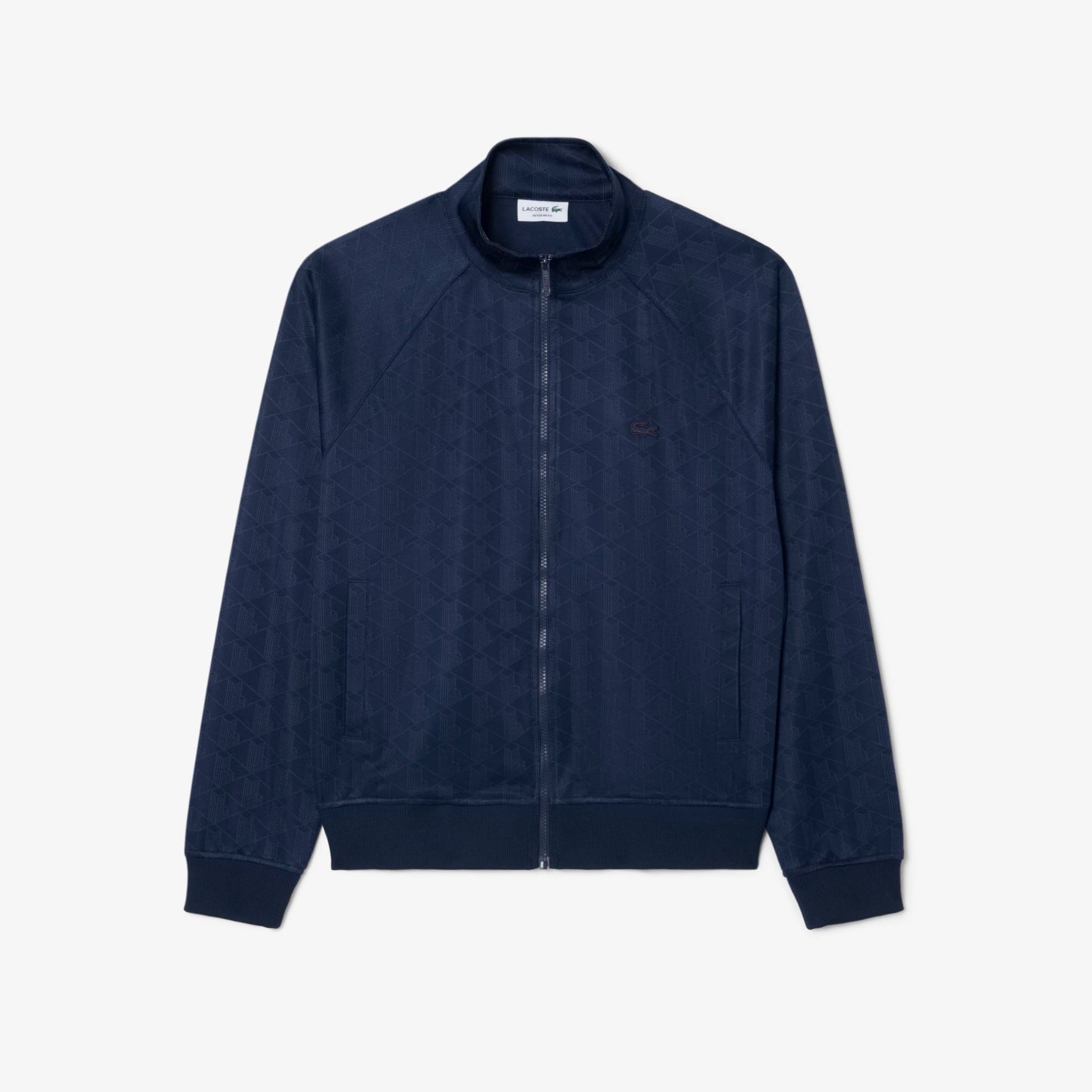 Εικόνα της Ανδρικό Monogram Jacquard Zipped Jacket