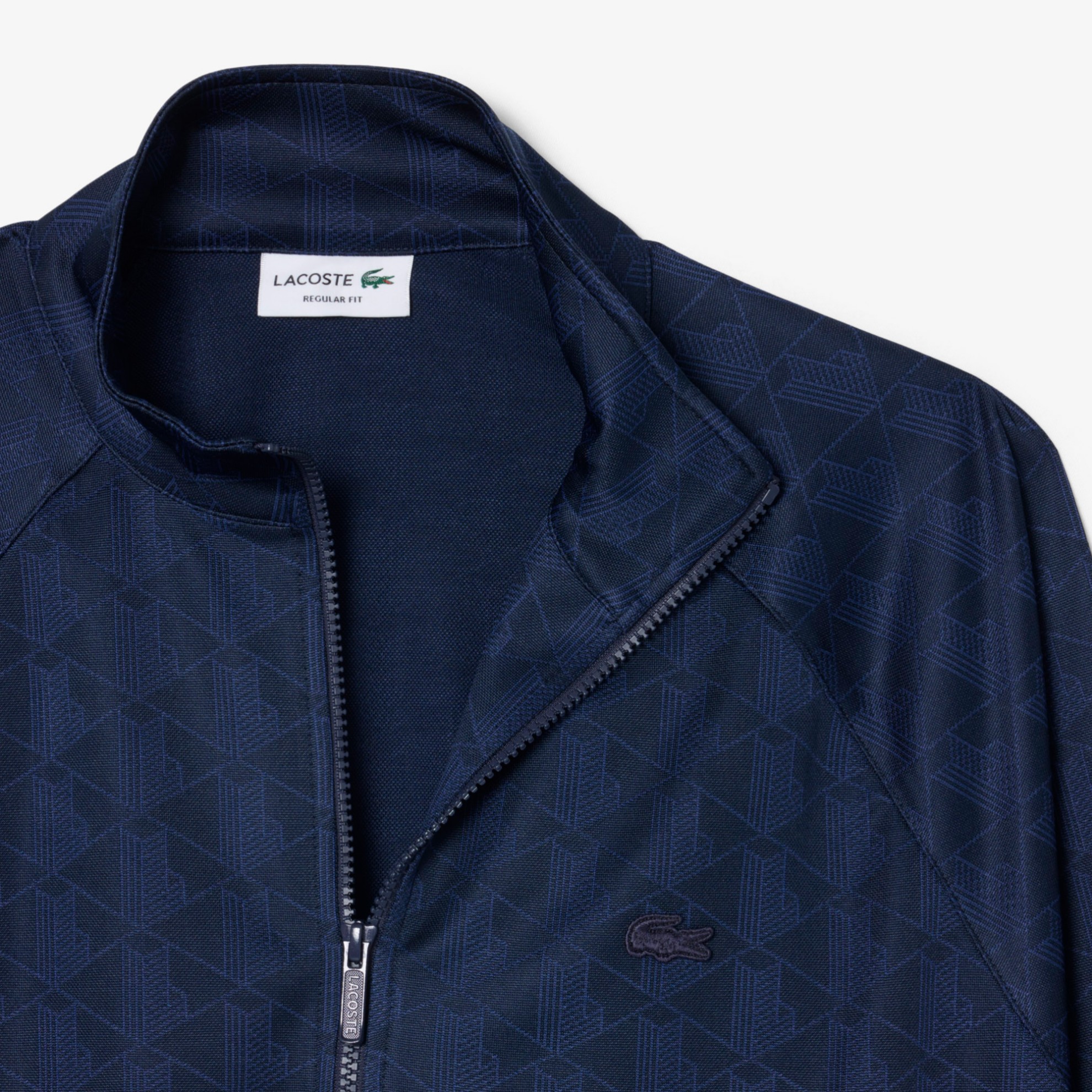 Εικόνα της Ανδρικό Monogram Jacquard Zipped Jacket