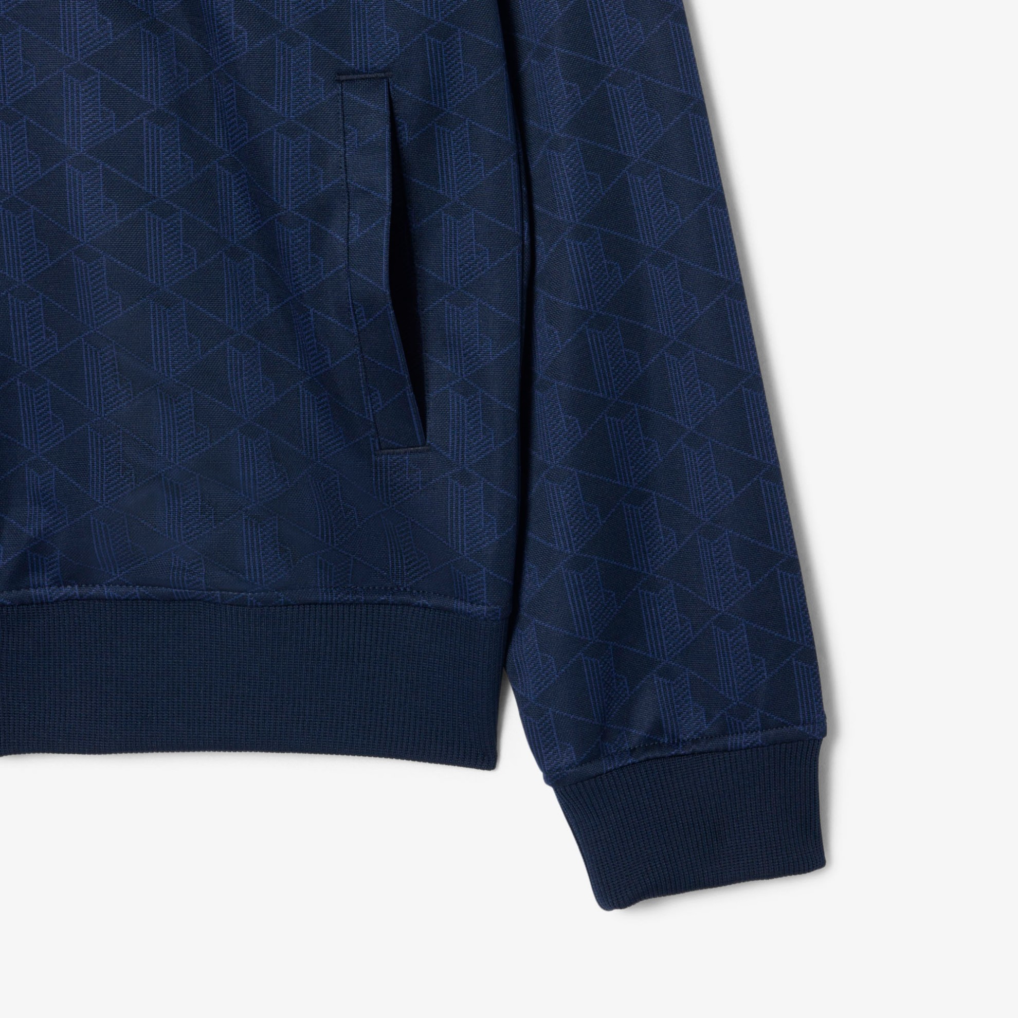 Εικόνα της Ανδρικό Monogram Jacquard Zipped Jacket