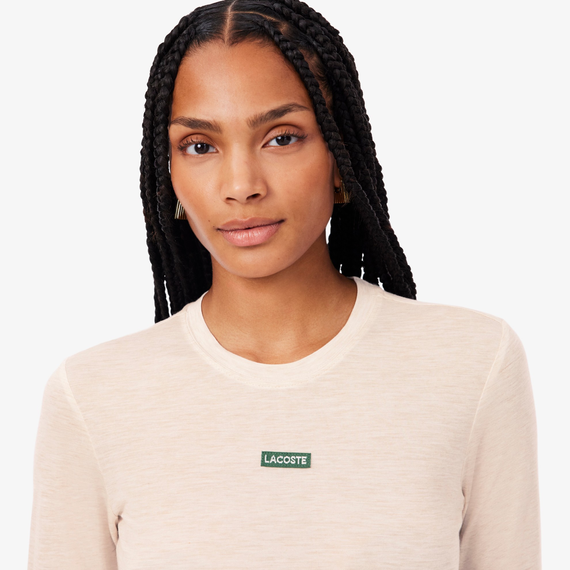 Εικόνα της Γυναικείο Μακρυμάνικο Branded Label T-shirt