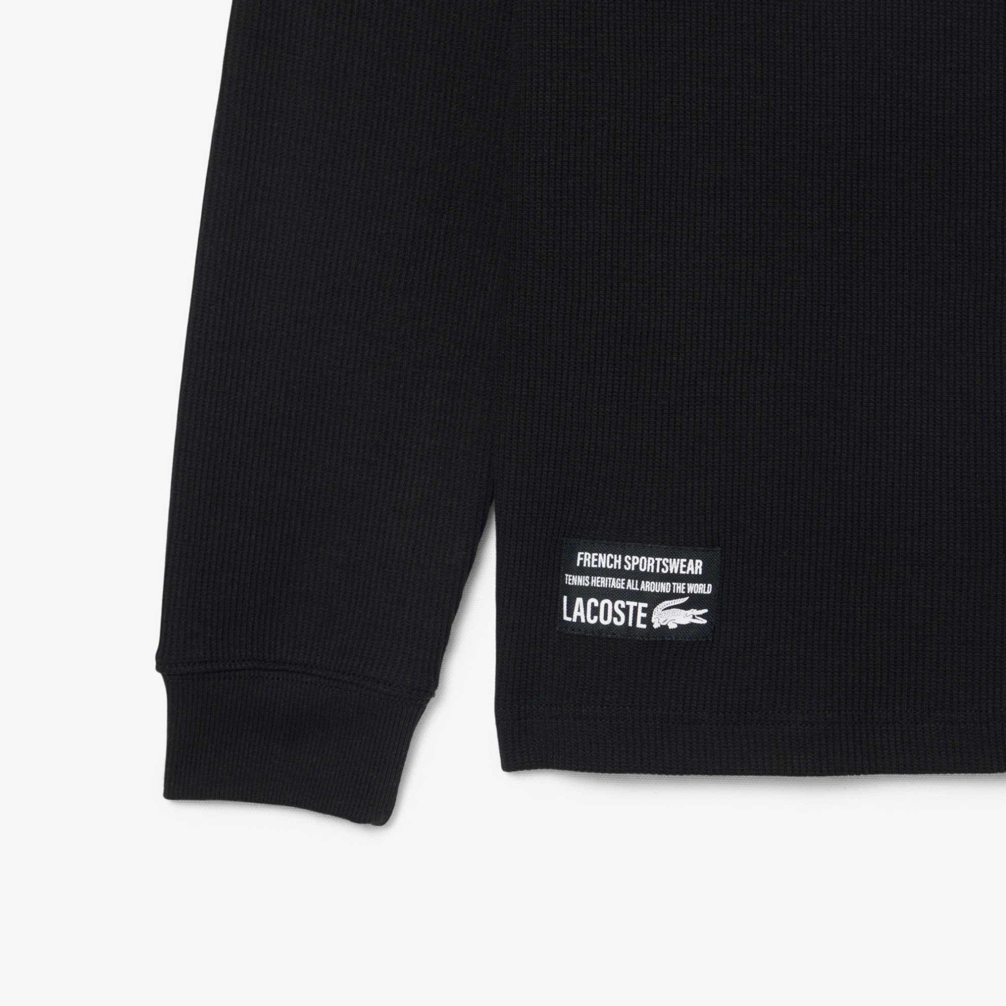 Εικόνα της Ανδρικό Waffle Knit Henley T-Shirt