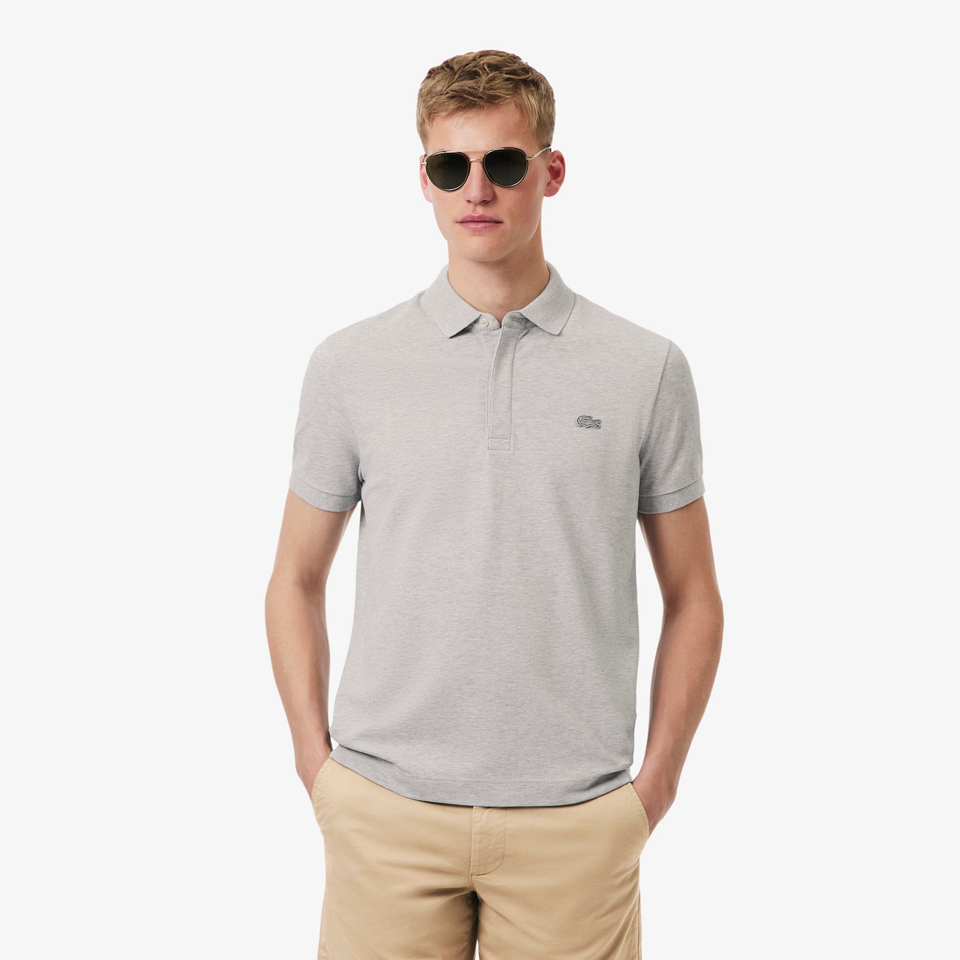 Εικόνα της Smart Paris Polo Μπλούζα Stretch Cotton Piqué