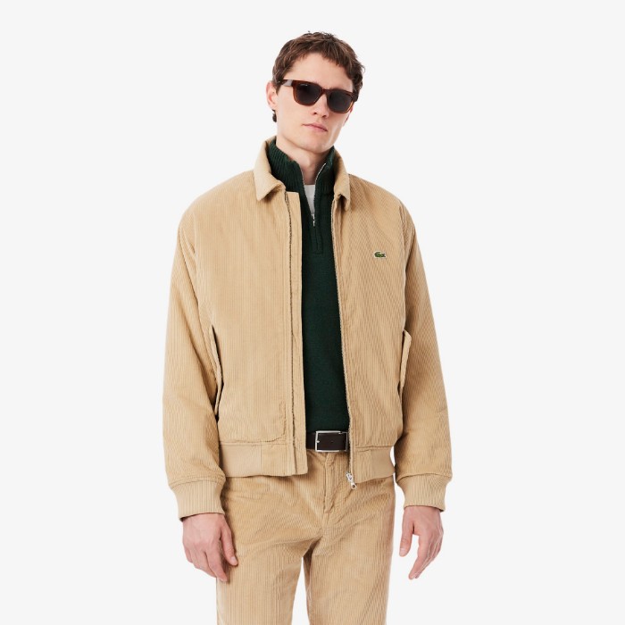 Εικόνα της Ανδρικό Padded Corduroy Bomber Jacket