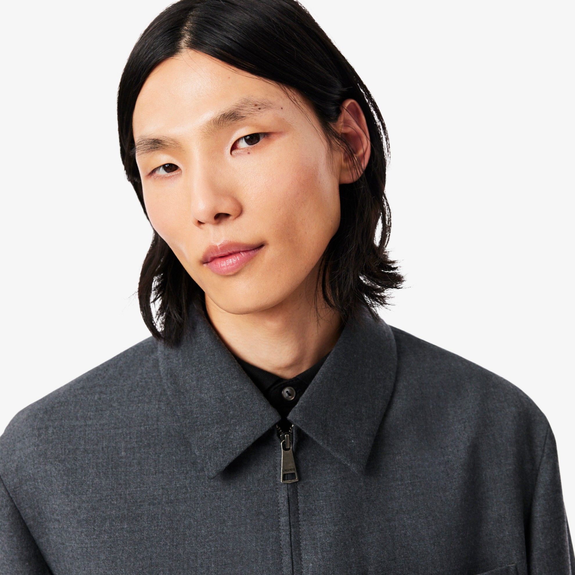 Εικόνα της Ανδρικό Pure Wool Zipped Jacket