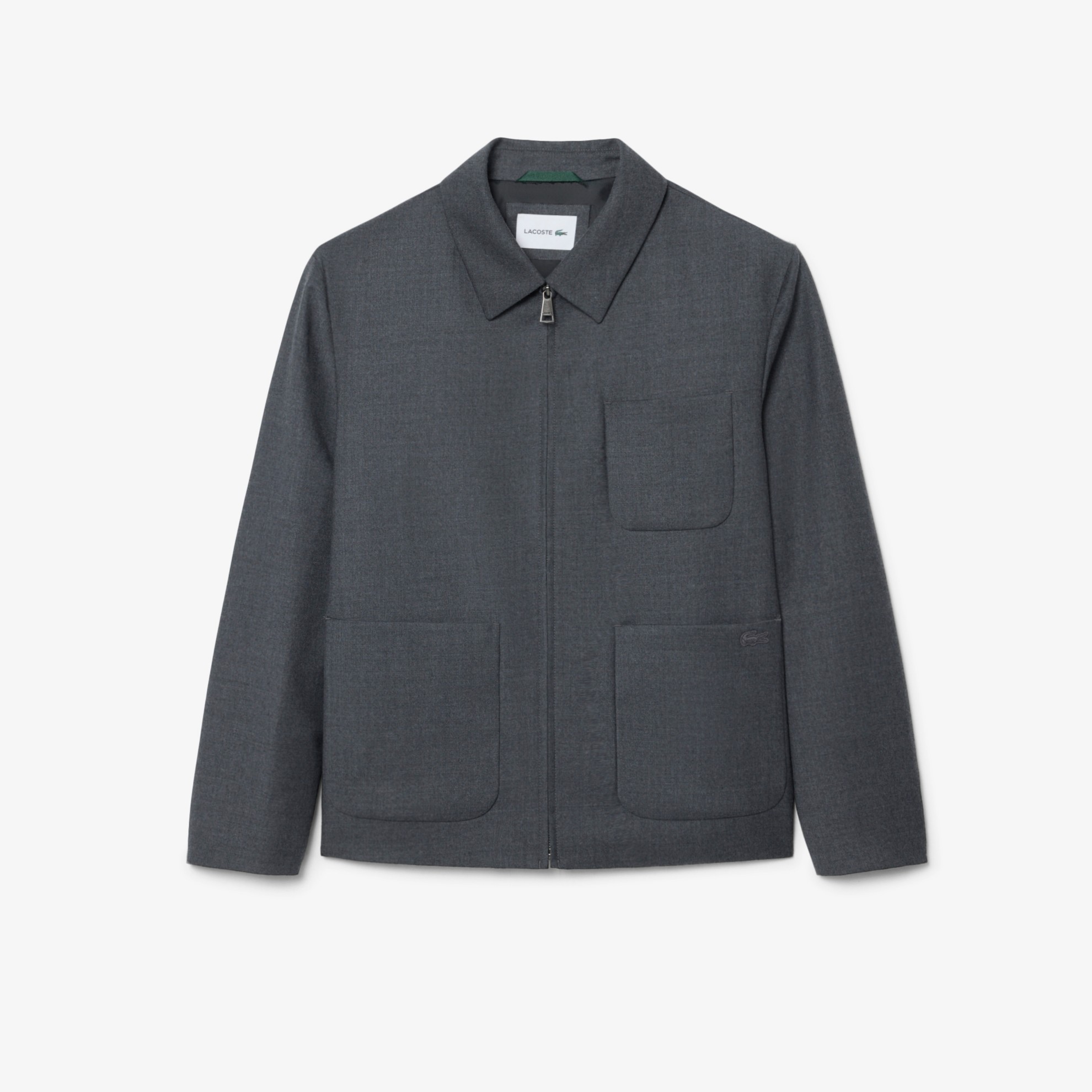 Εικόνα της Ανδρικό Pure Wool Zipped Jacket