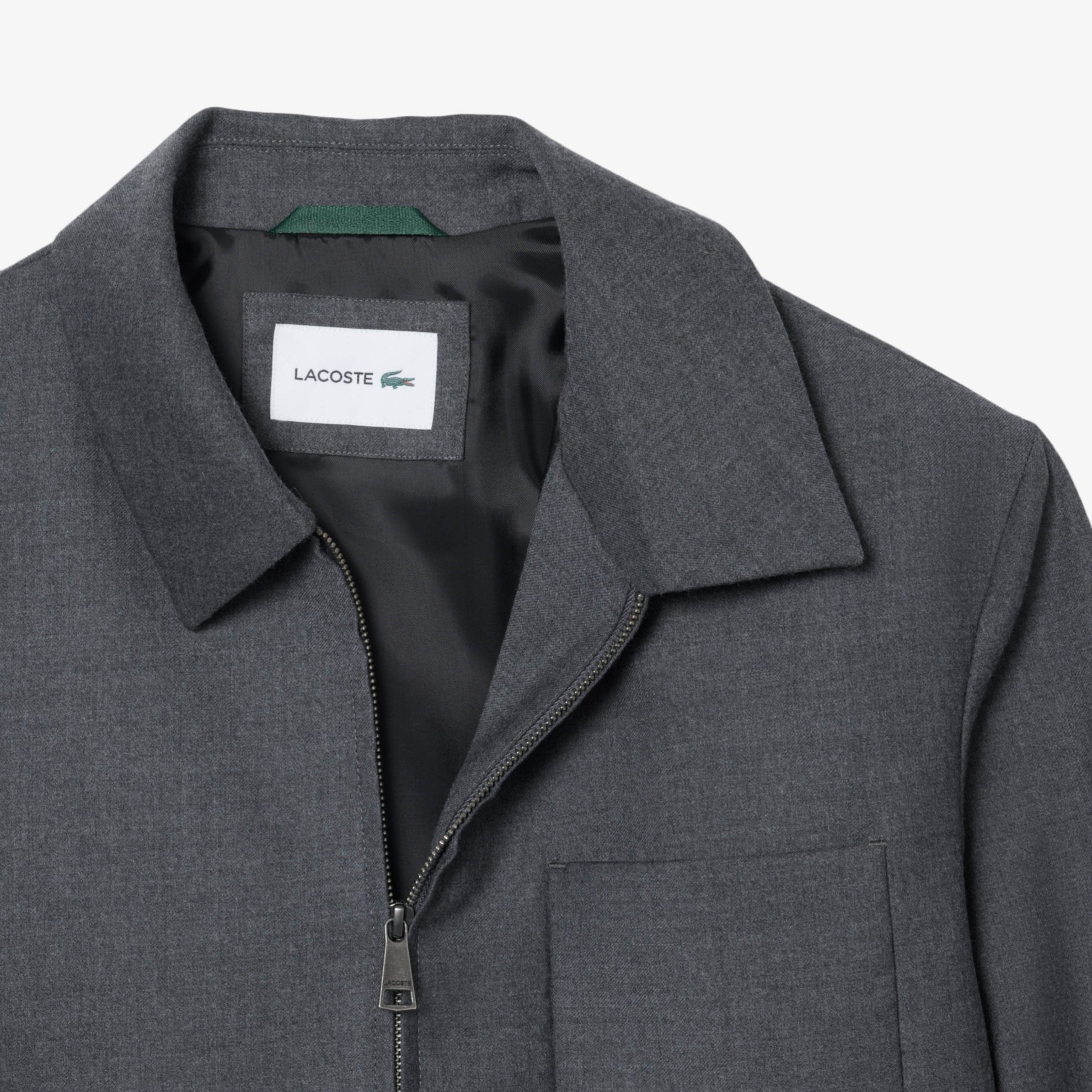 Εικόνα της Ανδρικό Pure Wool Zipped Jacket