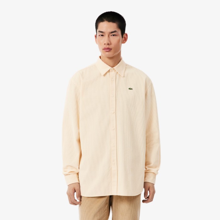 Εικόνα της Ανδρικό Corduroy Πουκάμισο Regular Fit 