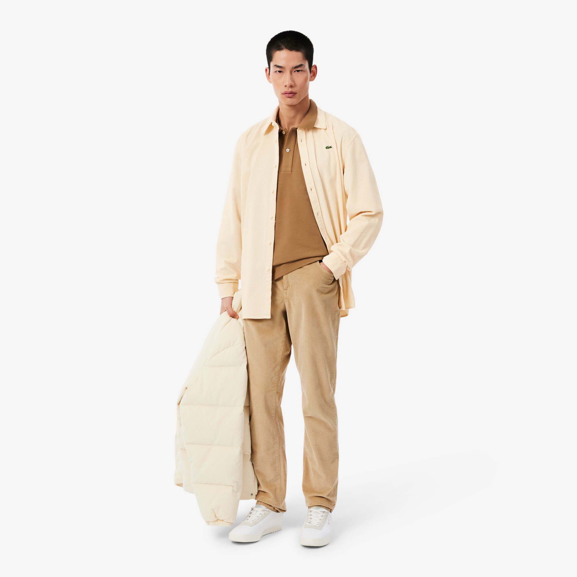 Εικόνα της Ανδρικό Corduroy Πουκάμισο Regular Fit 