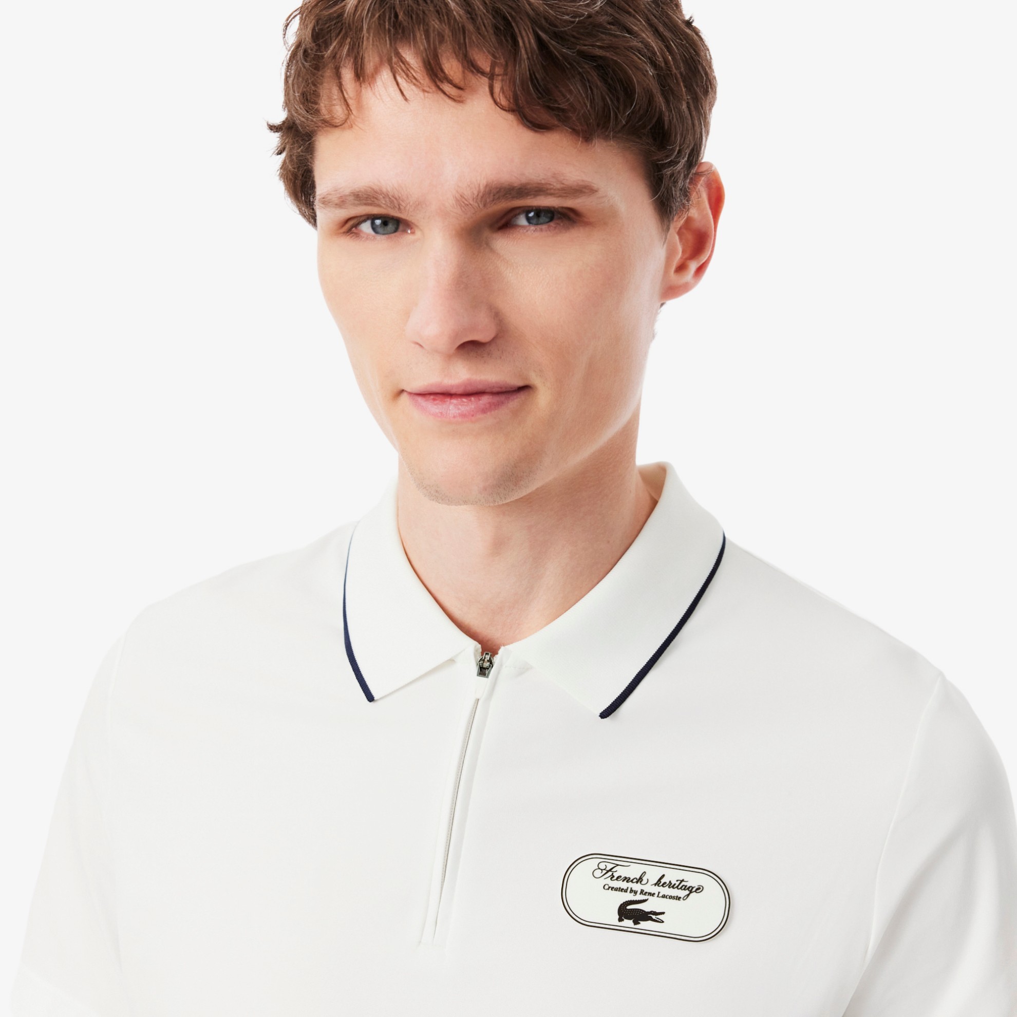 Εικόνα της Ανδρική Ultra Dry Badge Accent Tennis Heritage Polo Μπλούζα