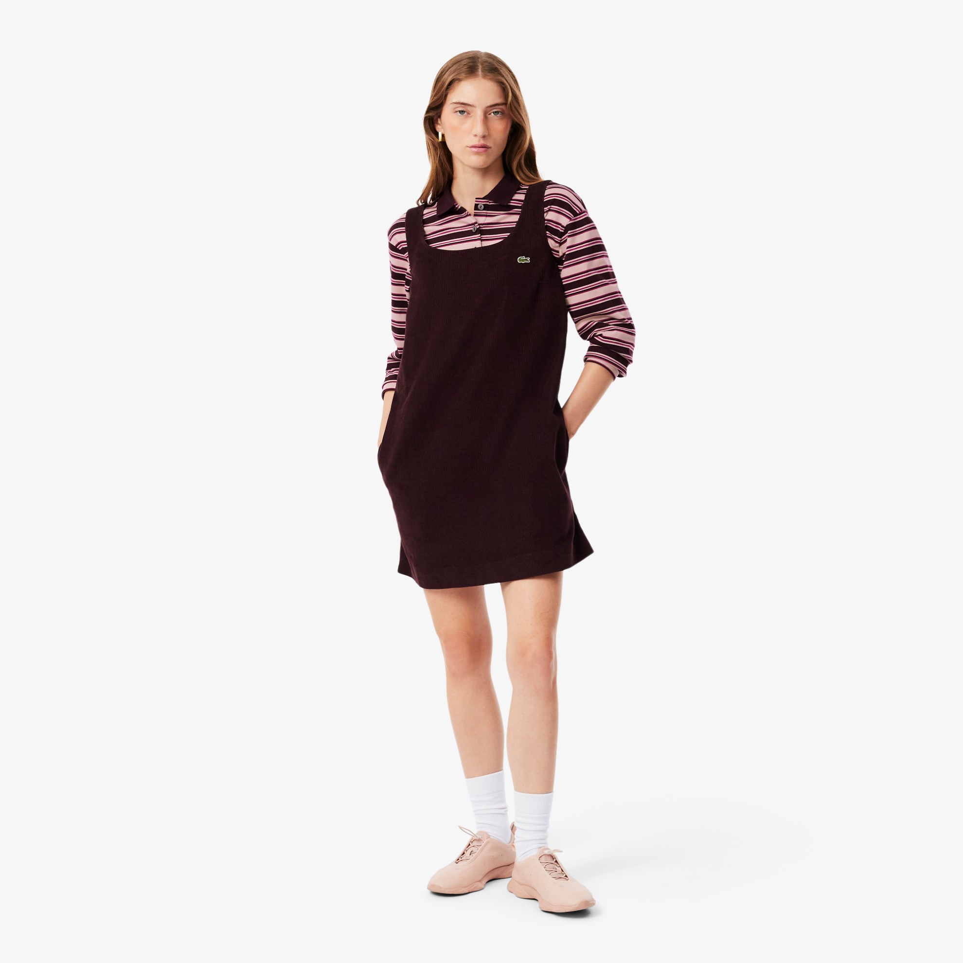 Εικόνα της Γυναικείο Sleeveless Corduroy Φόρεμα 