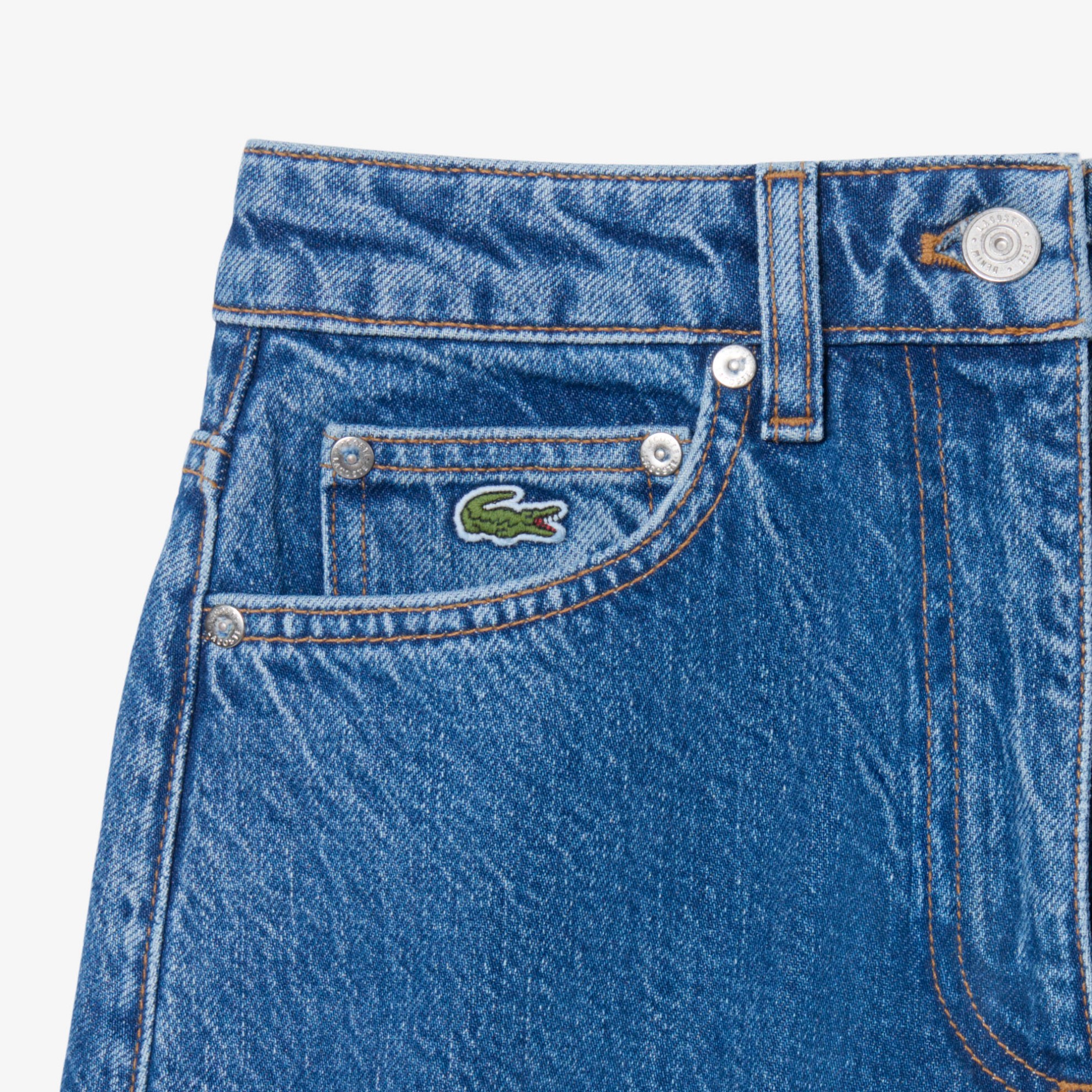 Εικόνα της Γυναικείο Wide Fit High Waist Jeans