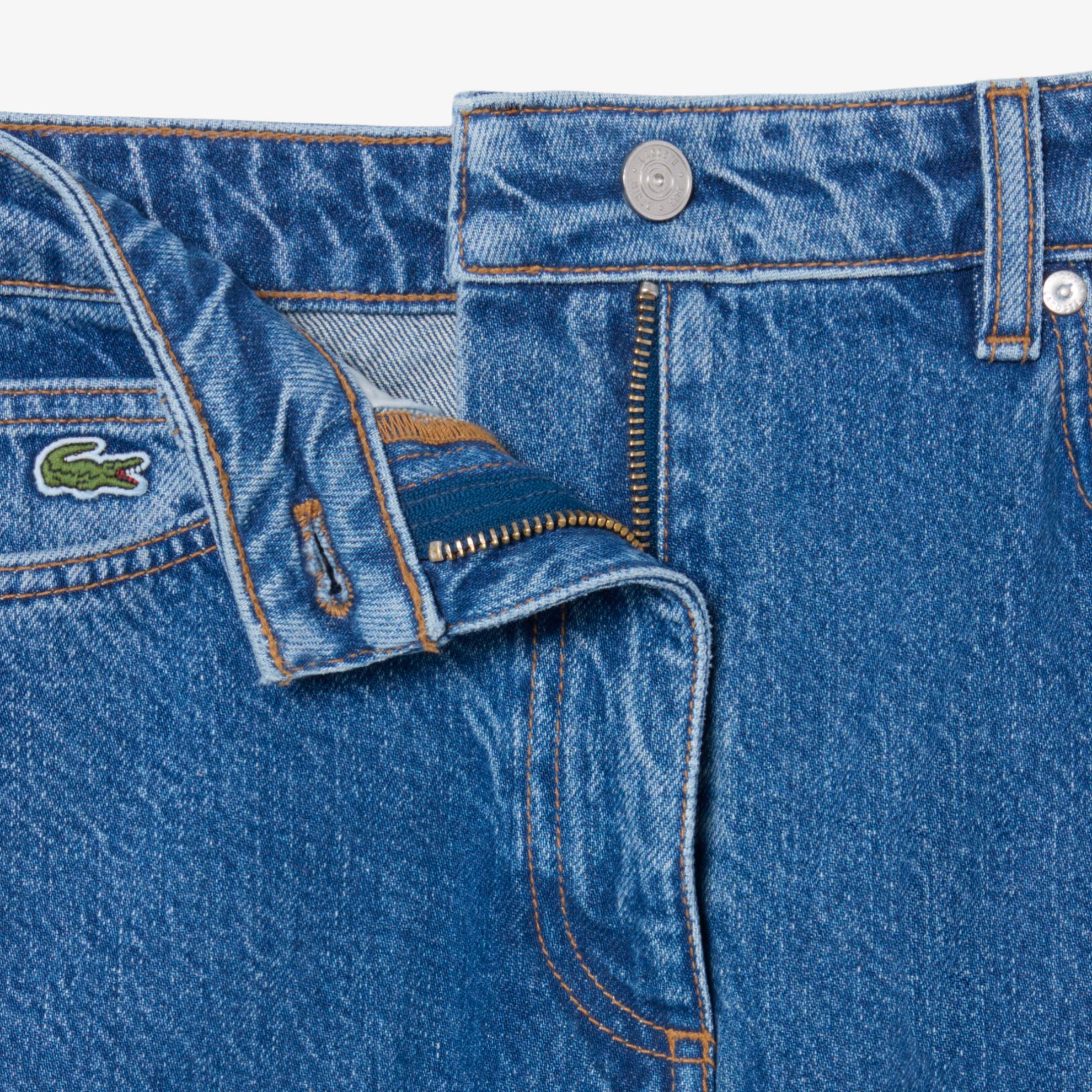 Εικόνα της Γυναικείο Wide Fit High Waist Jeans