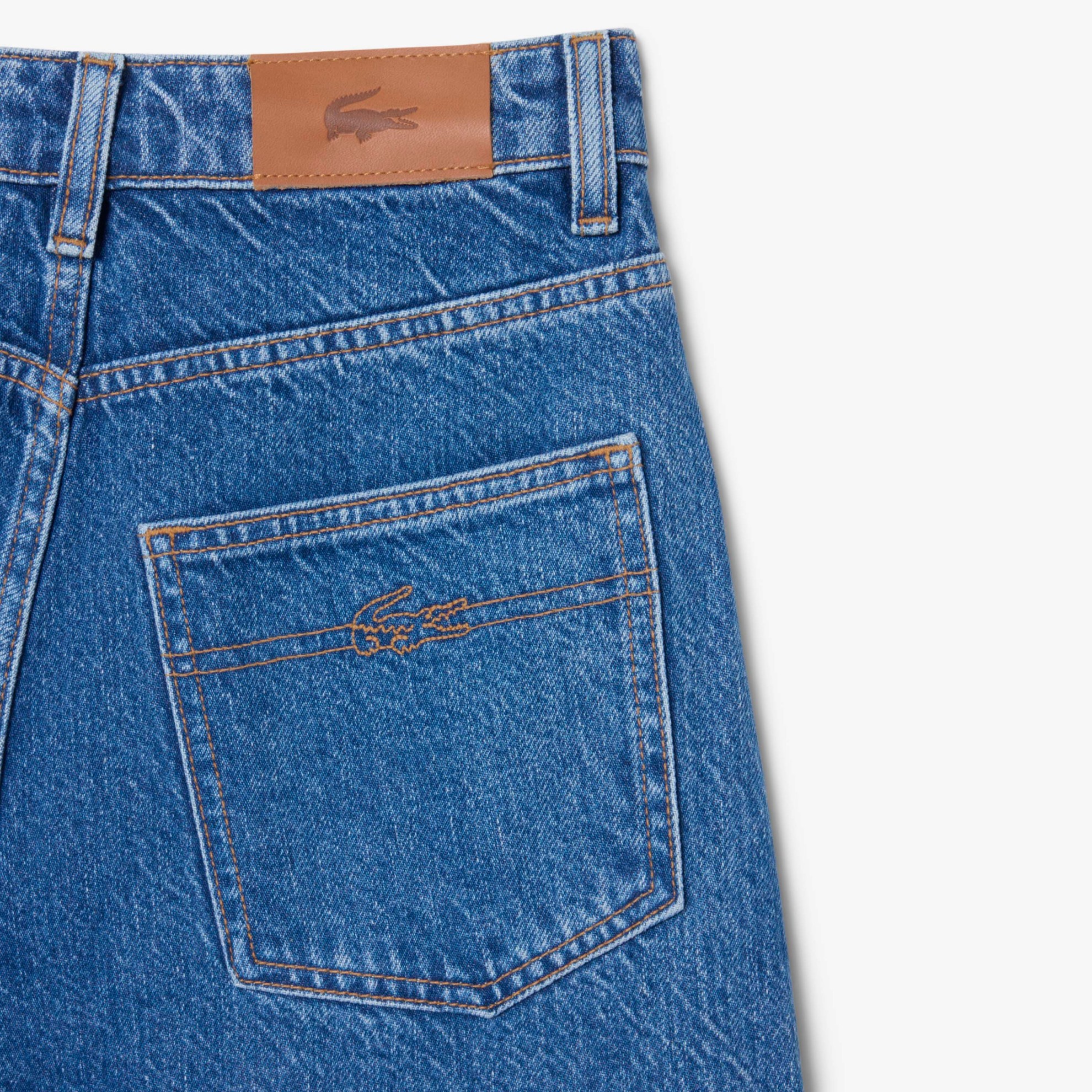 Εικόνα της Γυναικείο Wide Fit High Waist Jeans
