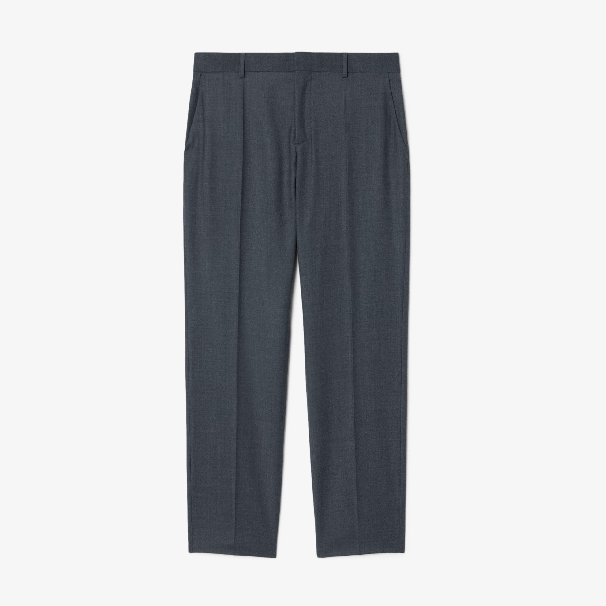 Εικόνα της Ανδρικό Felted Wool Suit Παντελόνι Regular Fit 