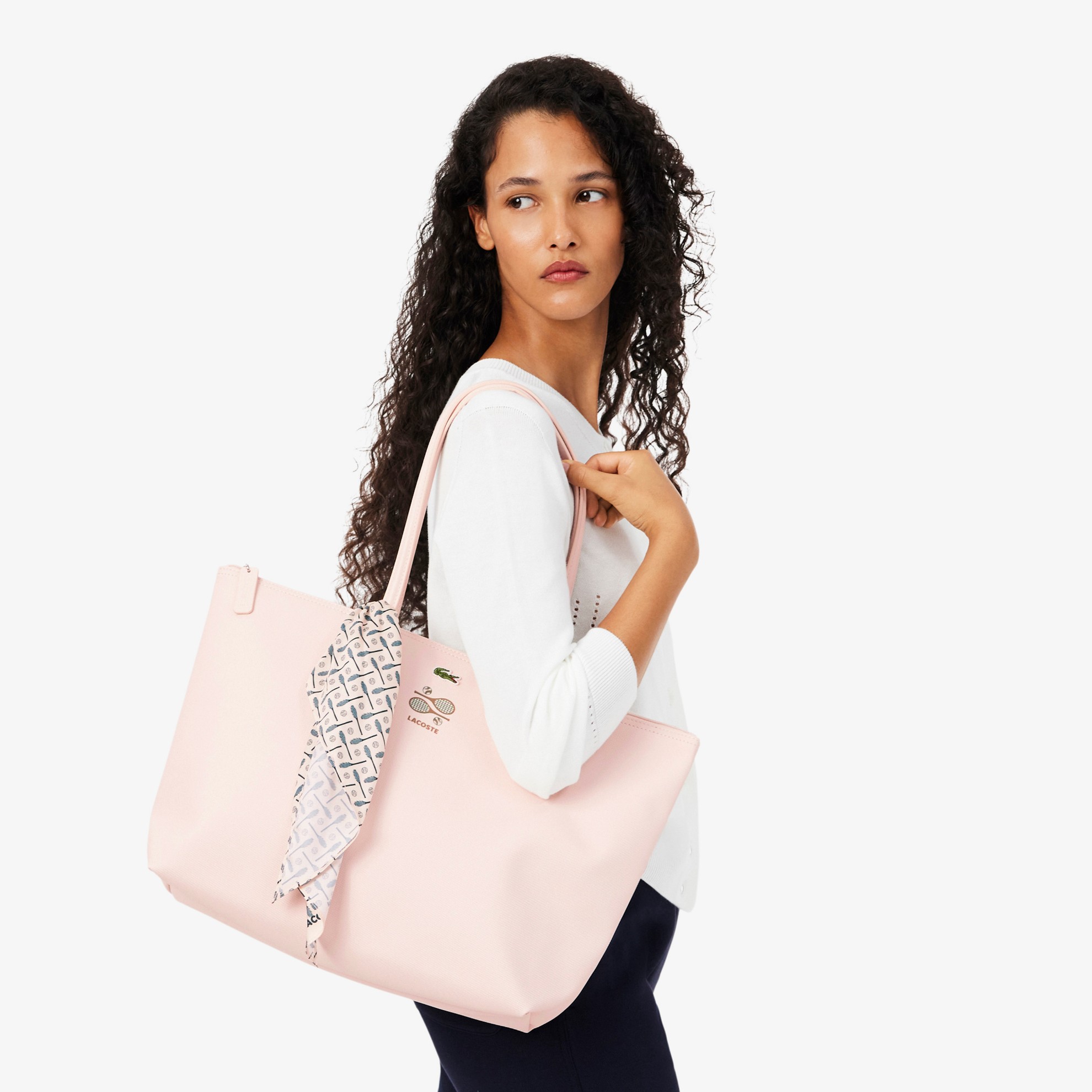 Εικόνα της Γυναικεία Large Lacoste L.12.12 Concept Petit Piqué Tote Τσάντα 
