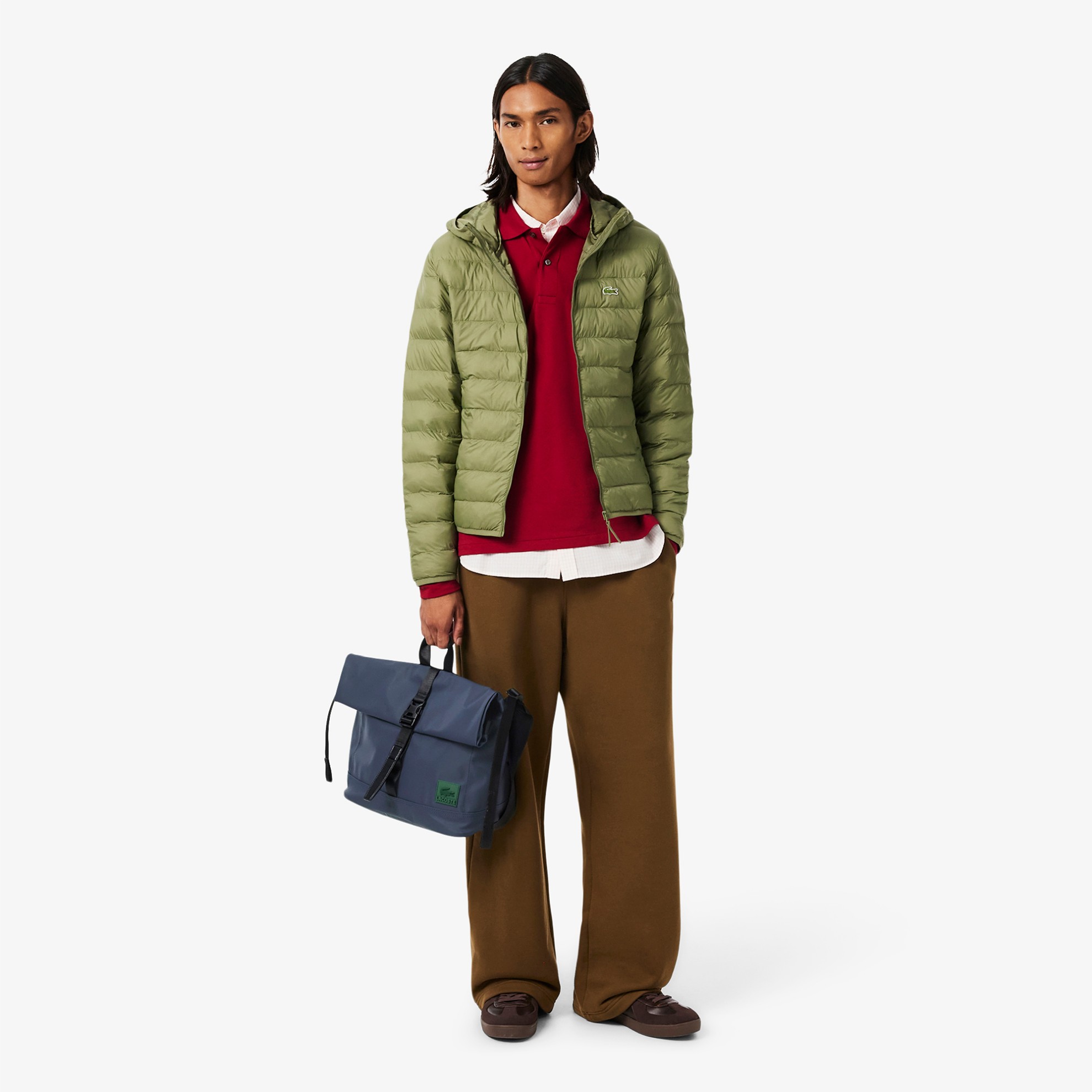 Εικόνα της Ανδρική Large Lacoste in Motion Messenger Τσάντα
