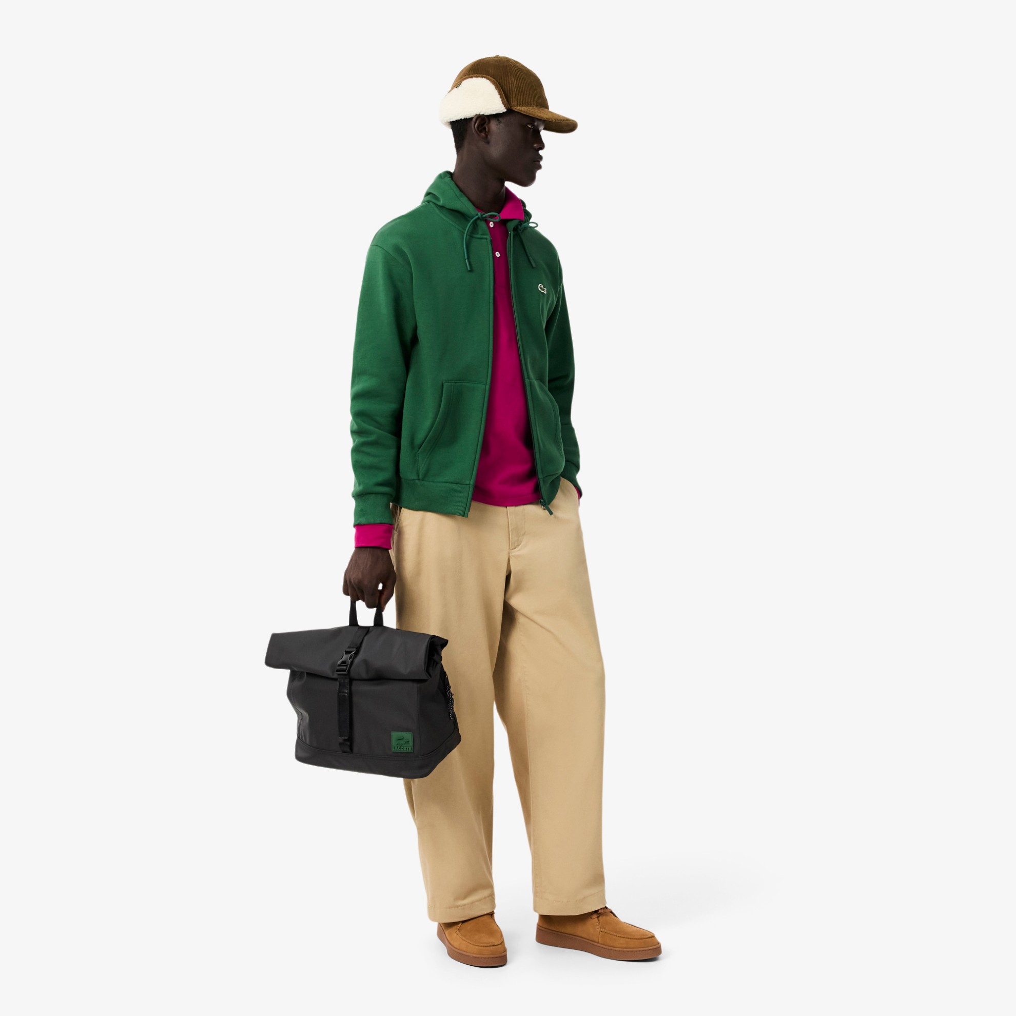 Εικόνα της Ανδρική Large Lacoste in Motion Messenger Τσάντα