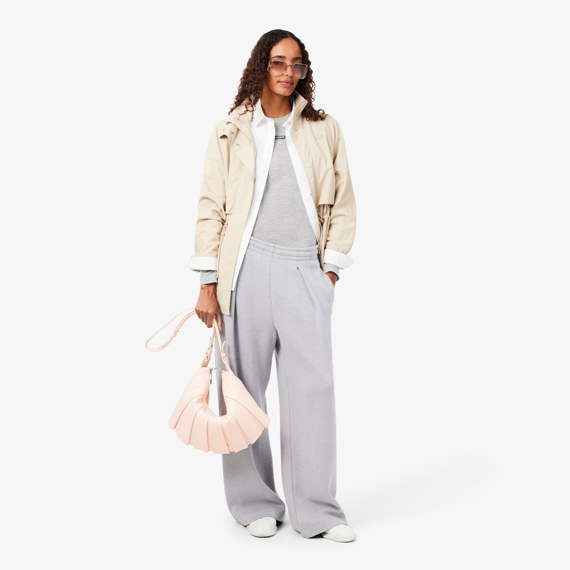 Εικόνα της Γυναικεία Medium Lenglen Leather Hobo Τσάντα 