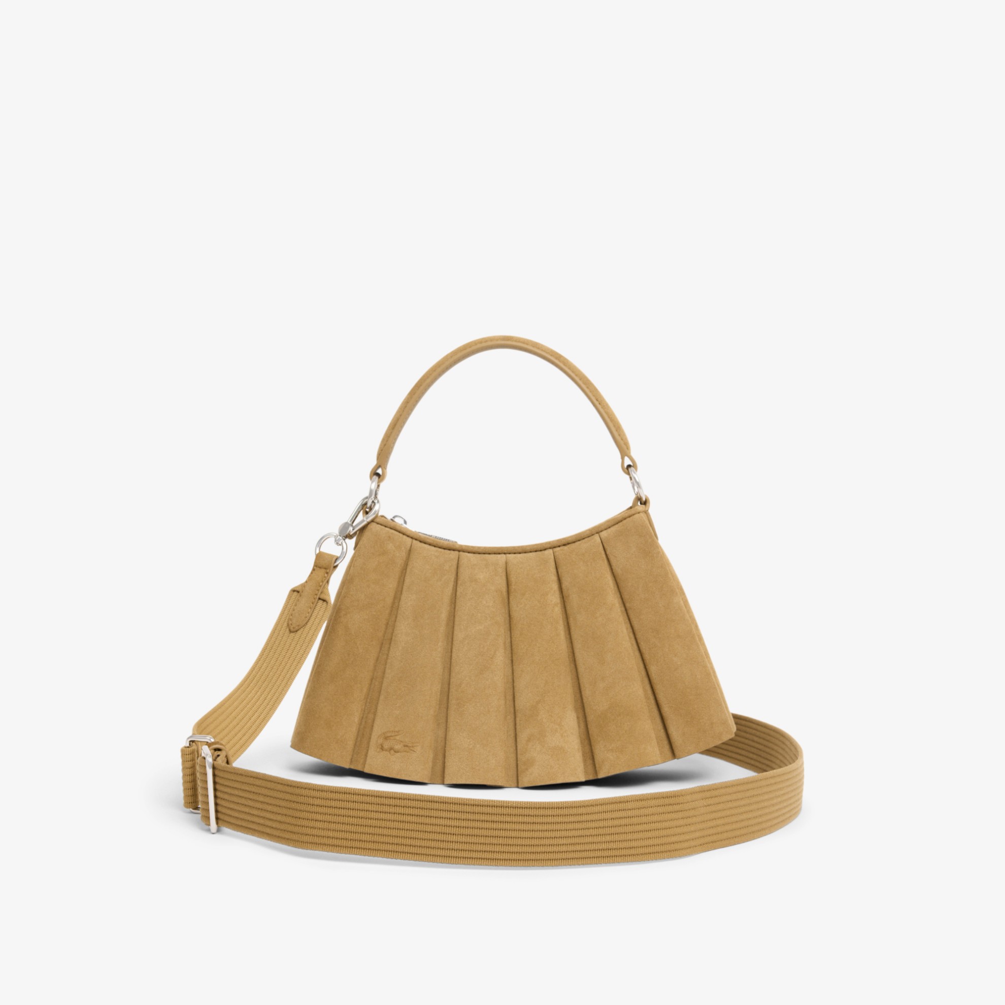 Εικόνα της Γυναικεία Small Lenglen Suede Δερμάτινη Τσάντα