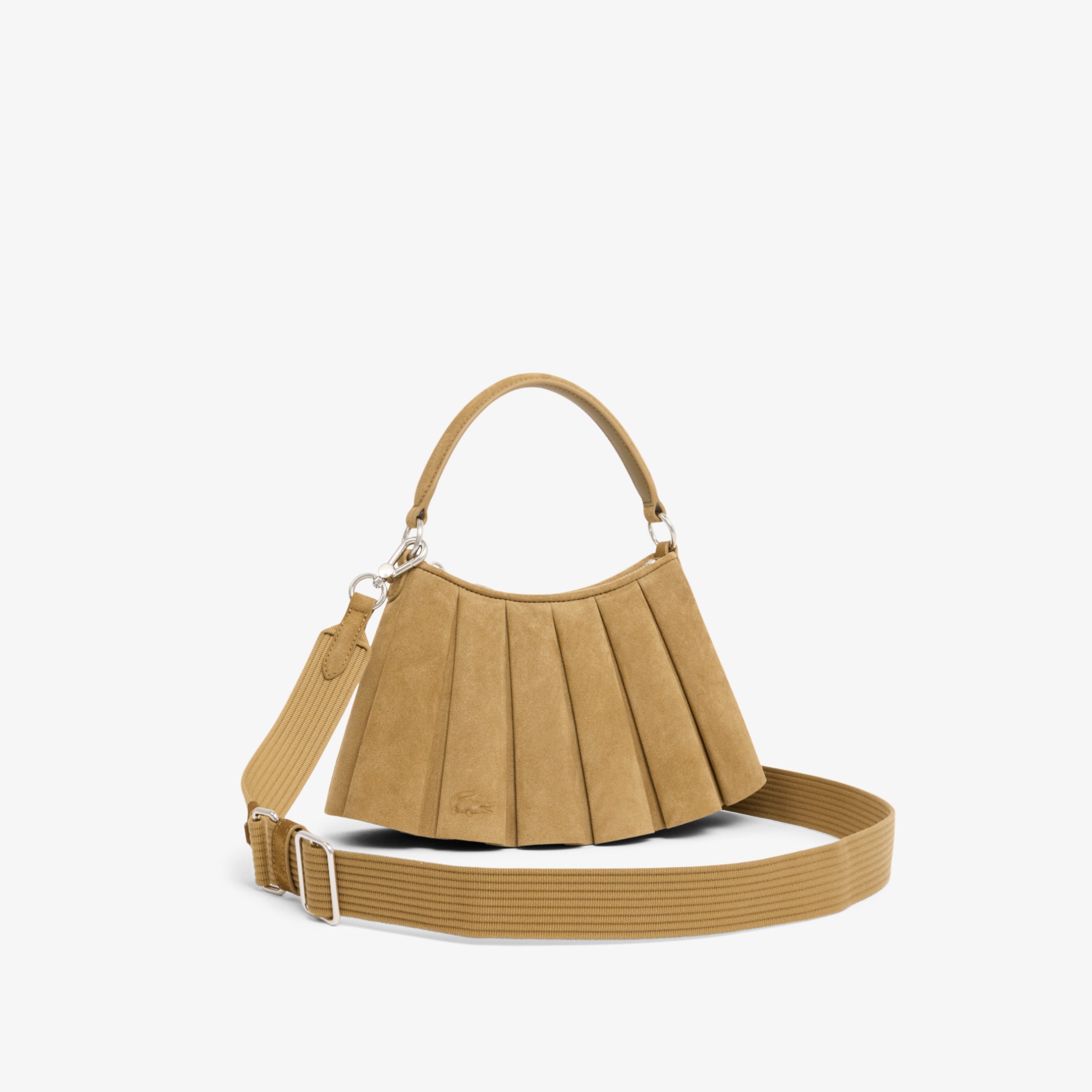 Εικόνα της Γυναικεία Small Lenglen Suede Δερμάτινη Τσάντα