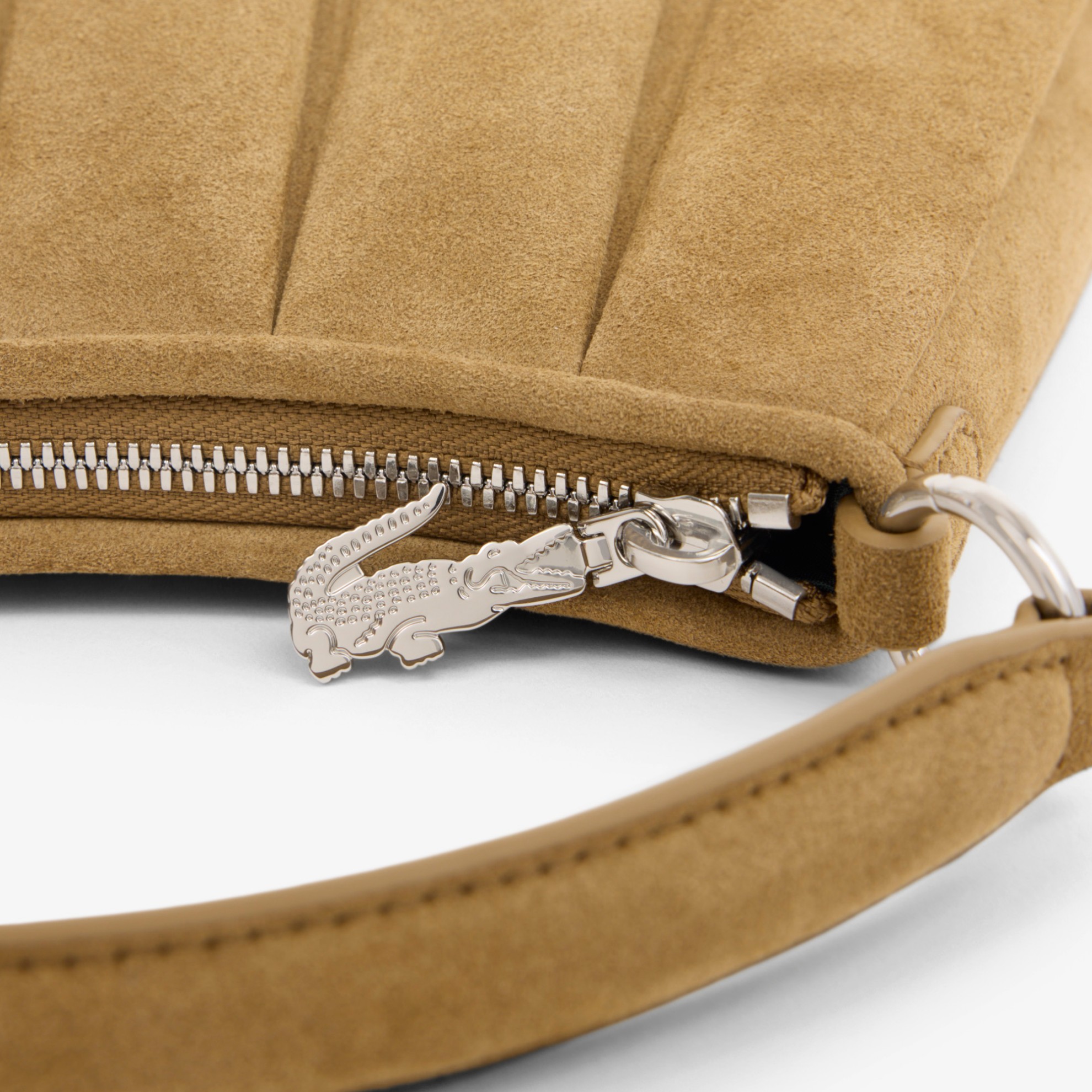 Εικόνα της Γυναικεία Small Lenglen Suede Δερμάτινη Τσάντα