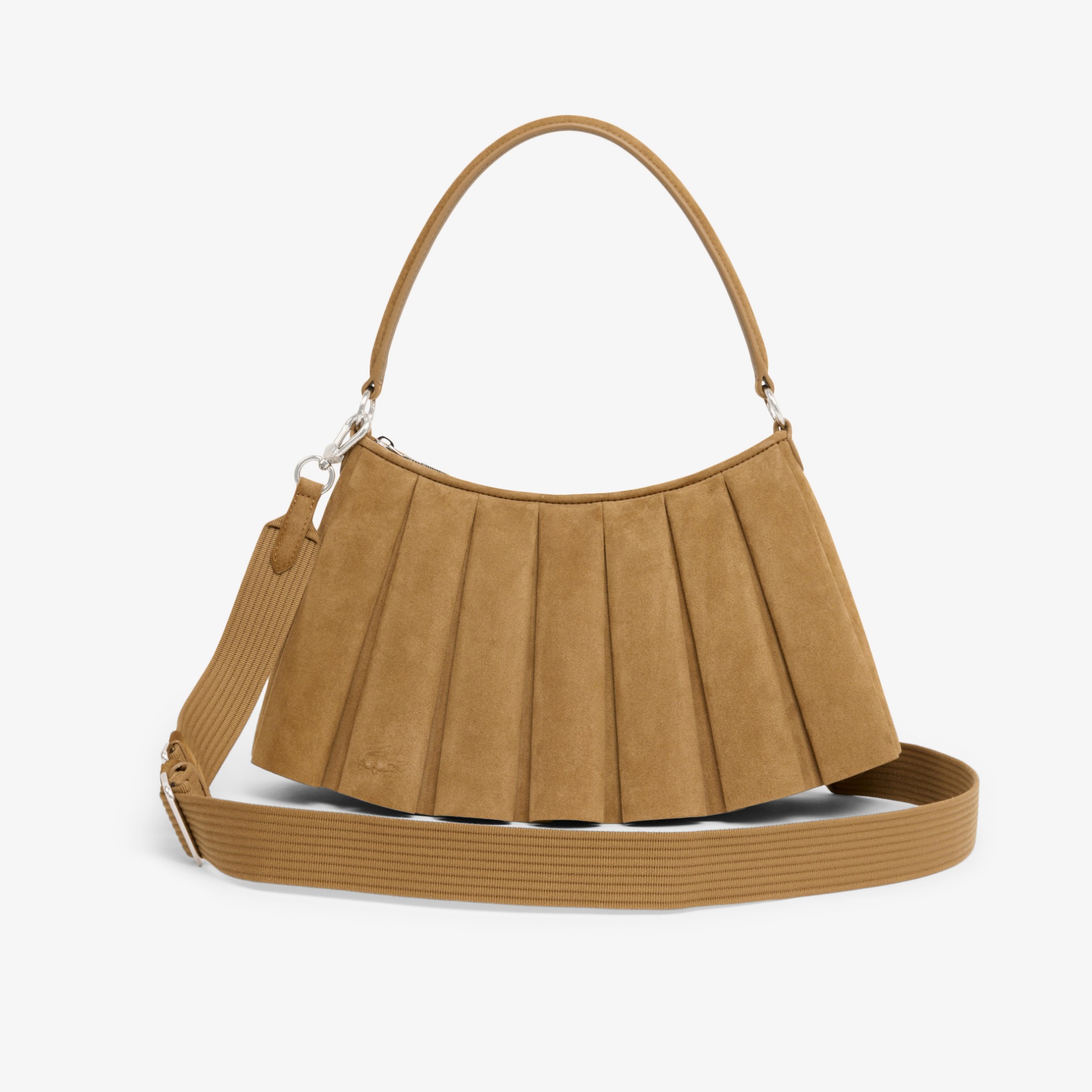 Εικόνα της Γυναικεία Medium Lenglen Suede Δερμάτινη Τσάντα 