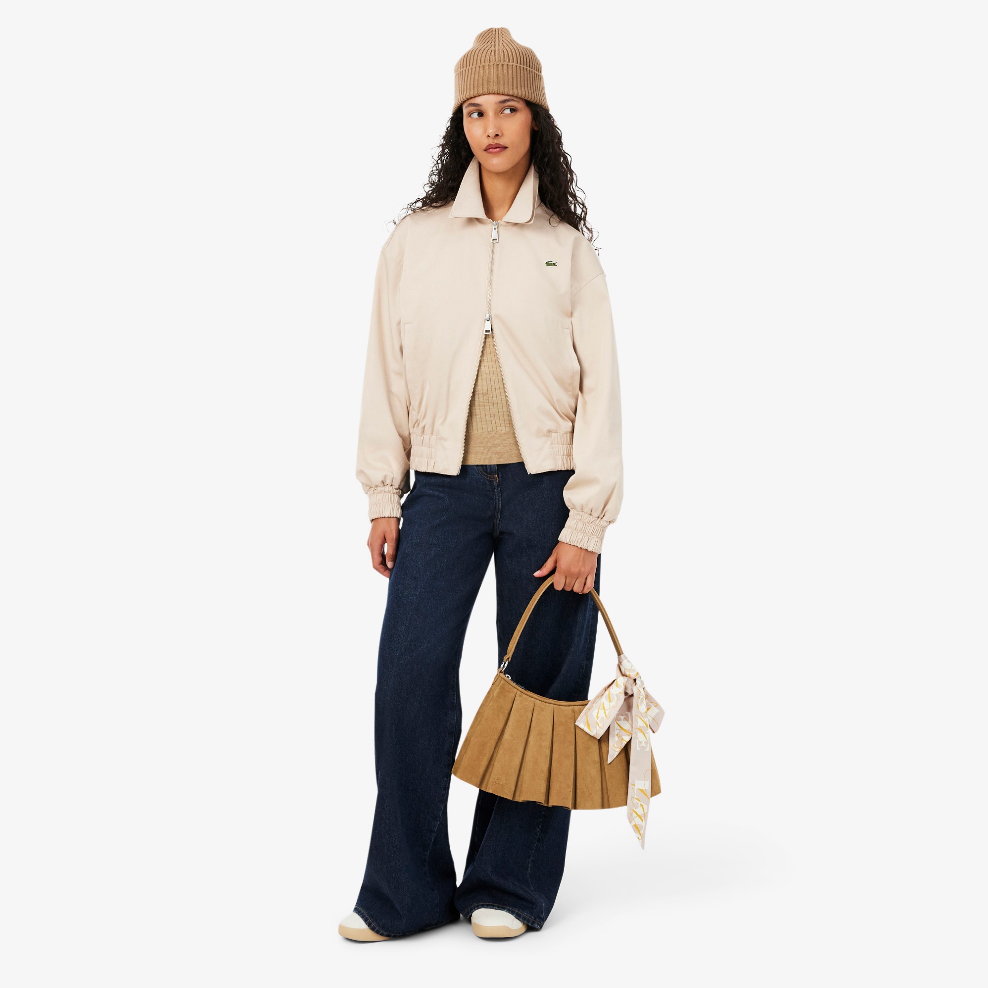 Εικόνα της Γυναικεία Medium Lenglen Suede Δερμάτινη Τσάντα 