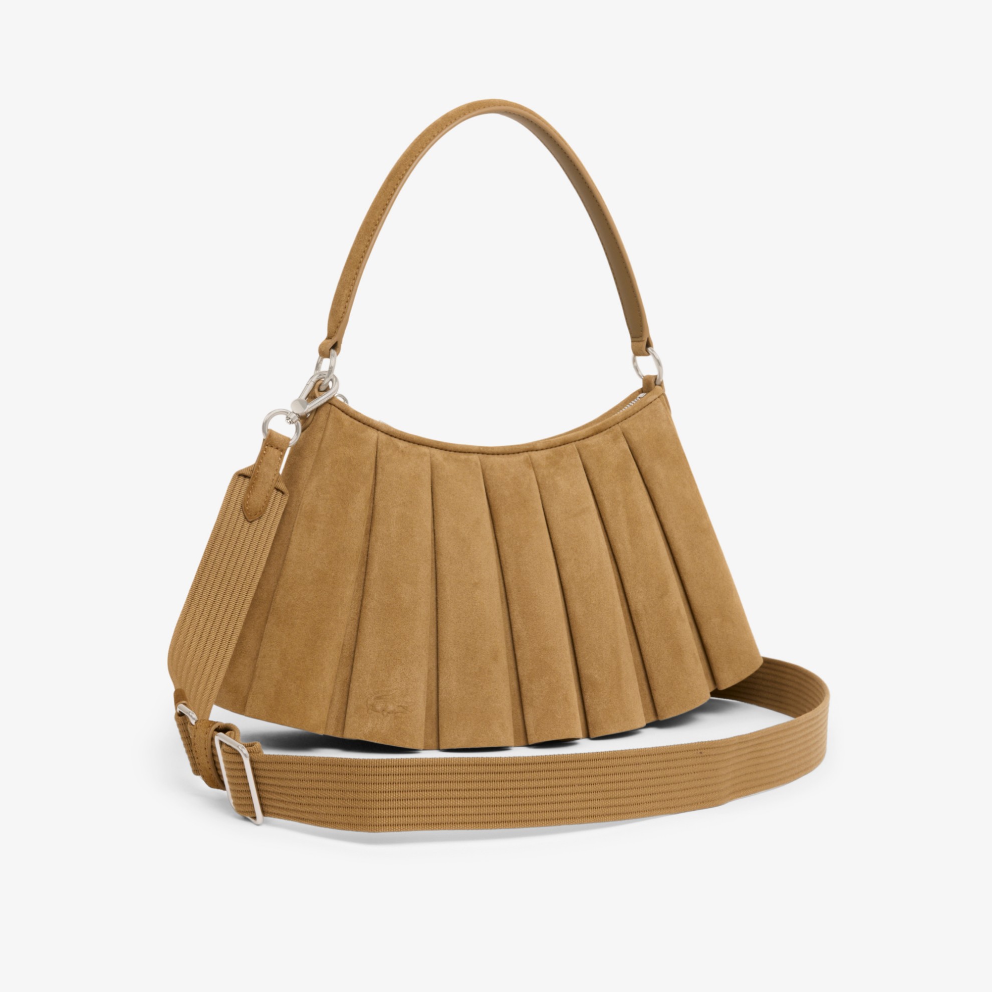 Εικόνα της Γυναικεία Medium Lenglen Suede Δερμάτινη Τσάντα 
