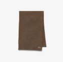 Unisex Lacoste Ribbed Μάλλινο Κασκόλ