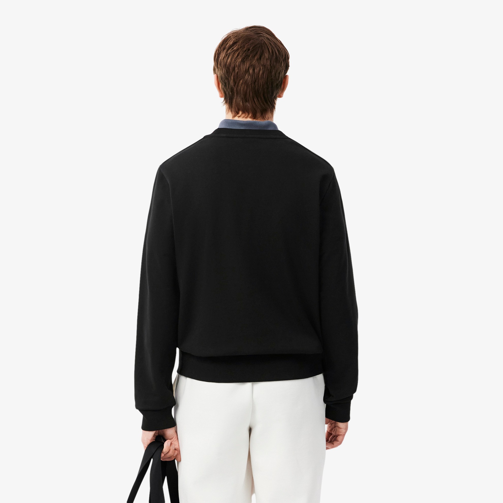 Εικόνα της Ανδρικό Stripe Band Fleece Φούτερ 