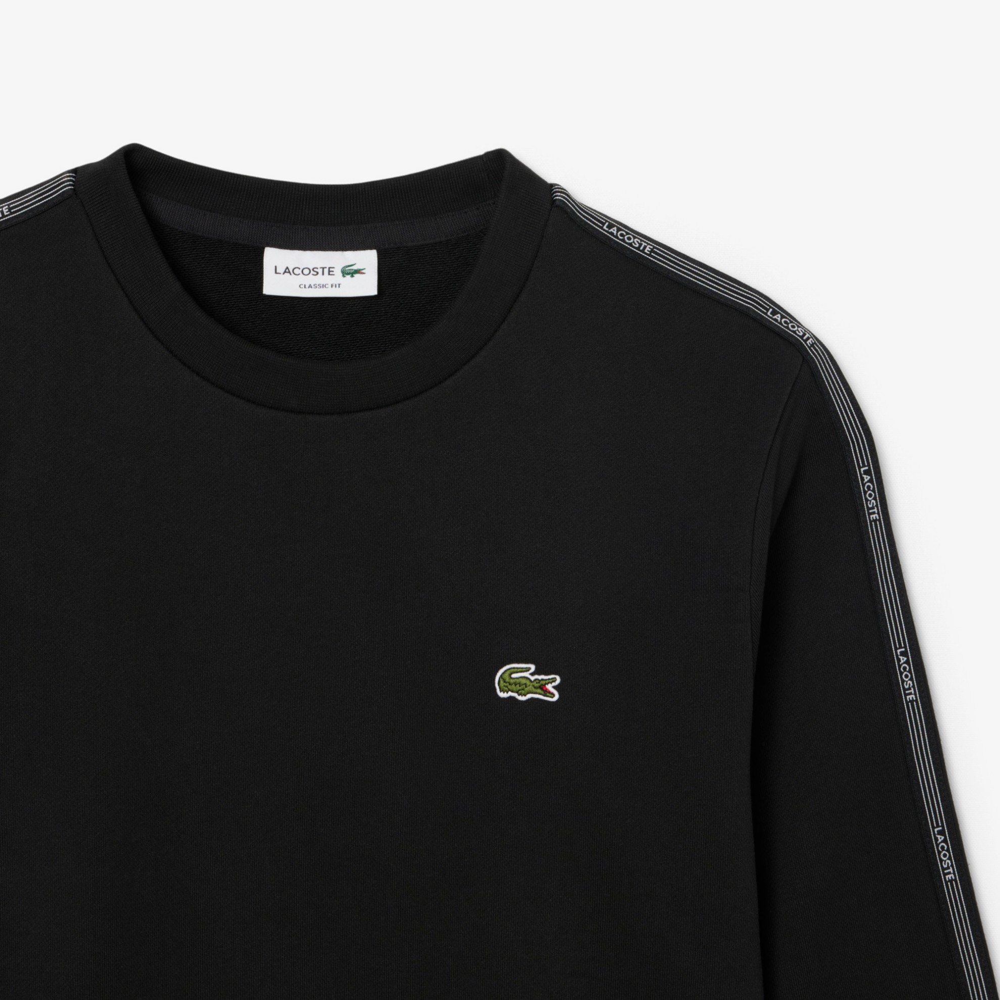 Εικόνα της Ανδρικό Stripe Band Fleece Φούτερ 