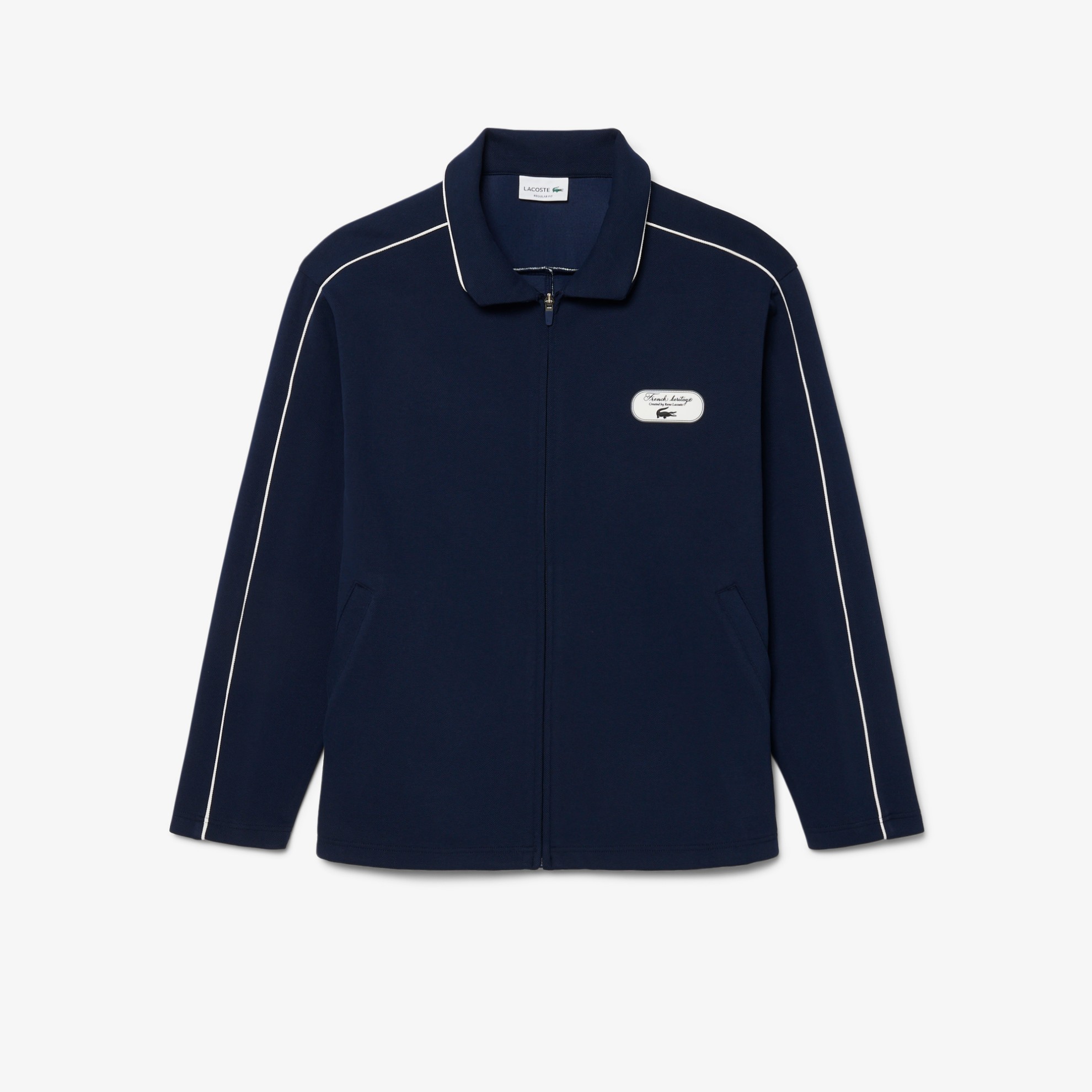 Εικόνα της Ανδρικό Tennis Heritage Zipped Badge Accent Φούτερ 