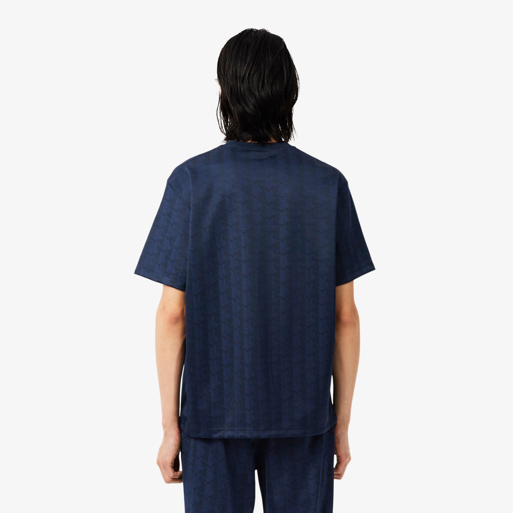Εικόνα της Ανδρικό Monogram Jacquard T-shirt