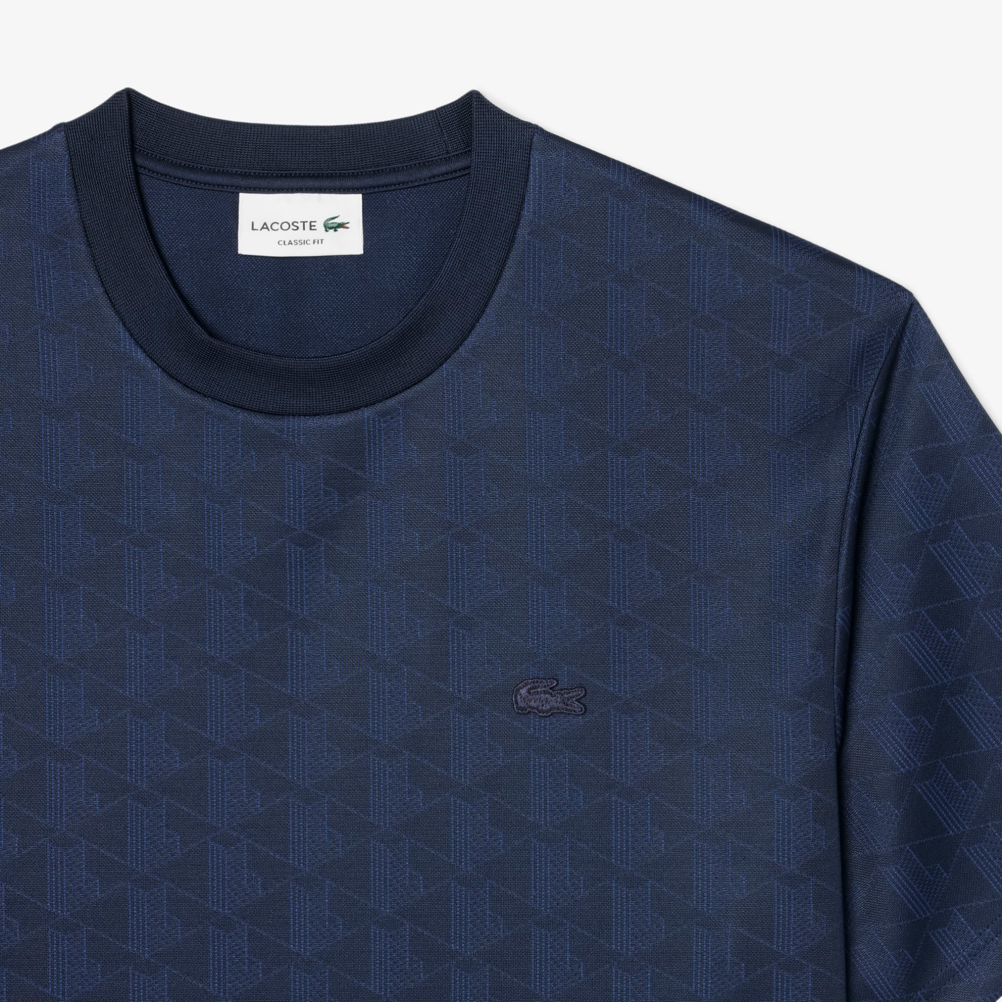 Εικόνα της Ανδρικό Monogram Jacquard T-shirt