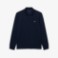 Εικόνα της Ανδρική Μακρυμάνικη Cotton Blend Polo Μπλούζα Regular Fit 