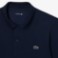 Εικόνα της Ανδρική Μακρυμάνικη Cotton Blend Polo Μπλούζα Regular Fit 