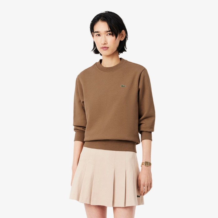 Εικόνα της Γυναικείο Relaxed Fit Fleece Crew Neck  Φούτερ 