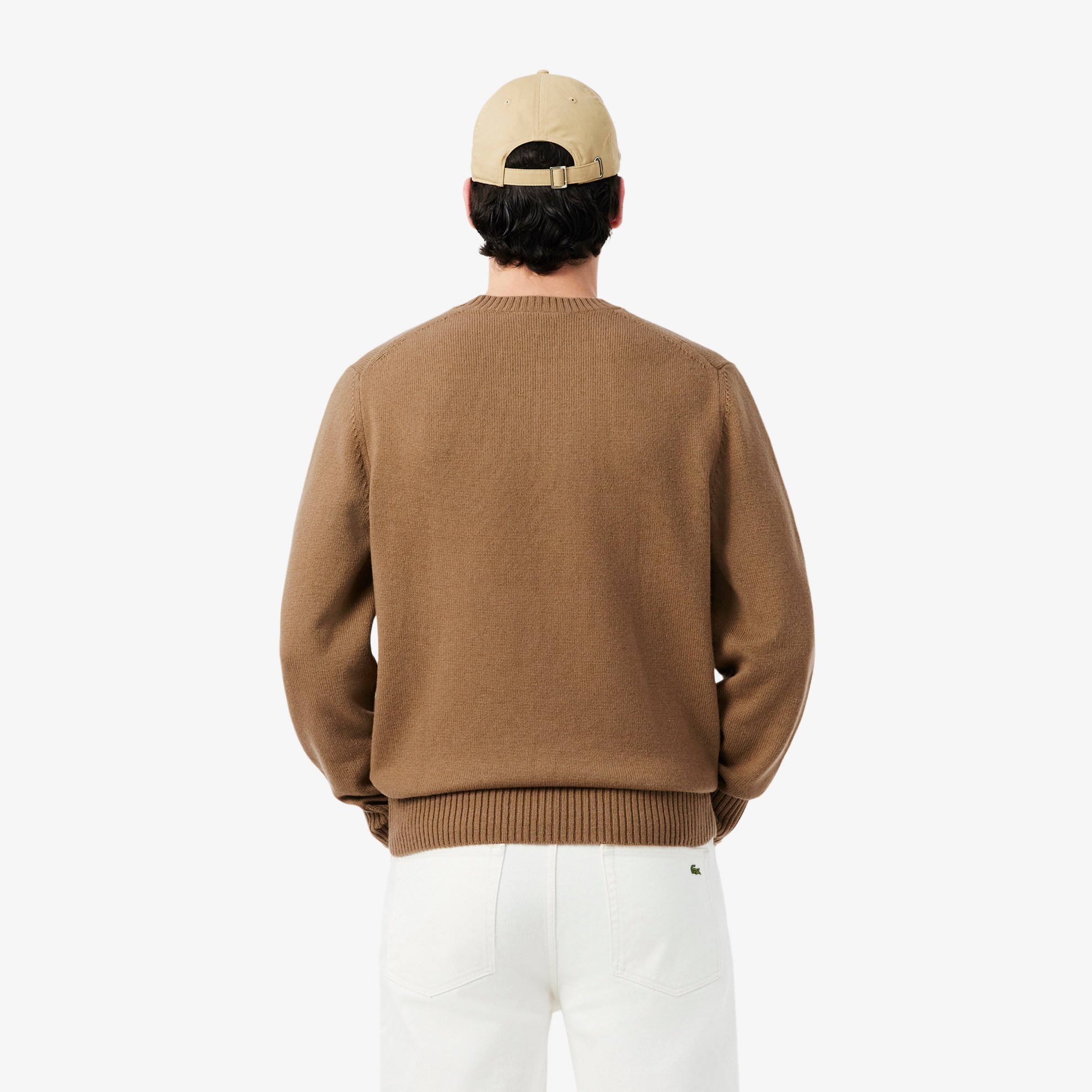Εικόνα της Ανδρικό Μάλλινο Crew Neck Πουλόβερ