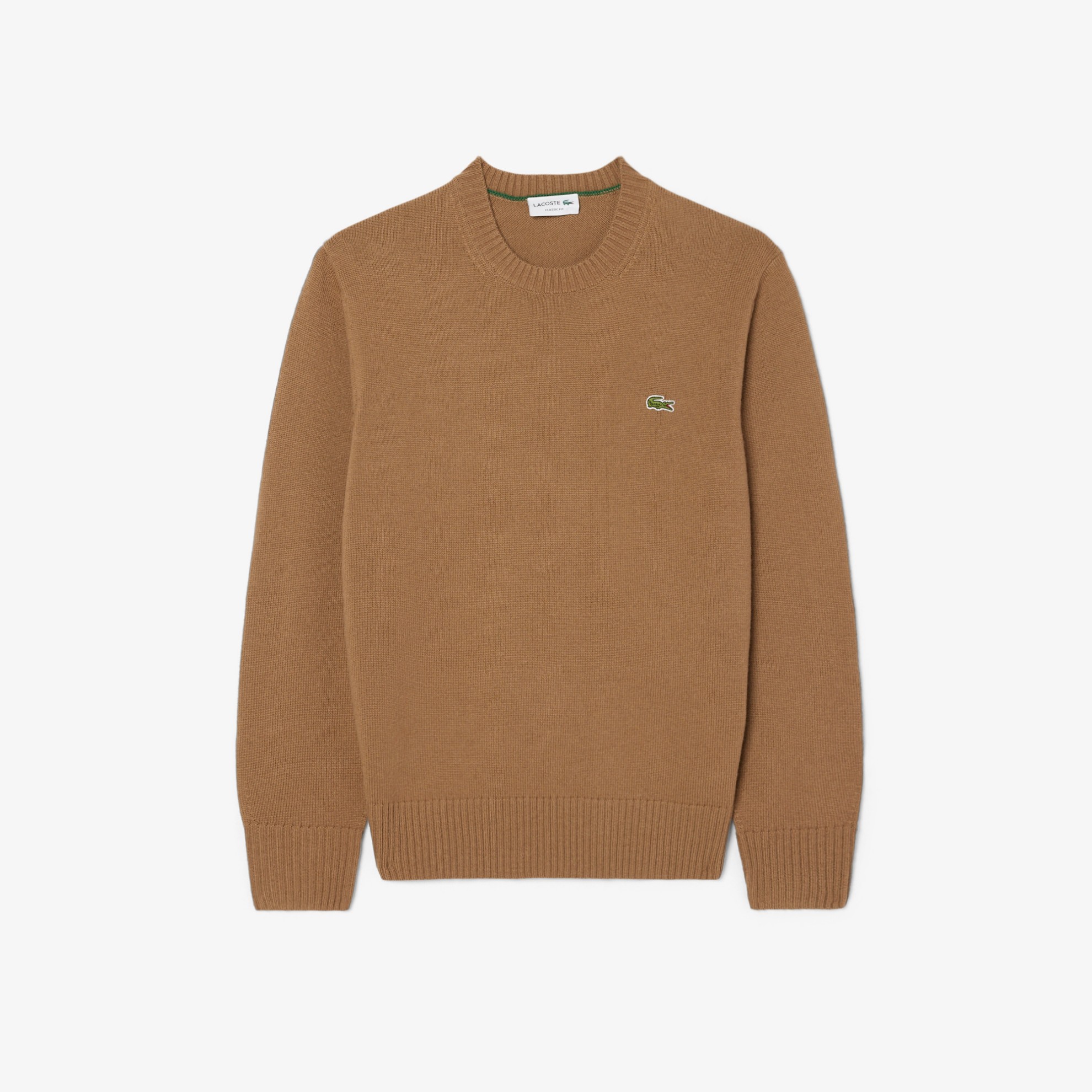 Εικόνα της Ανδρικό Μάλλινο Crew Neck Πουλόβερ