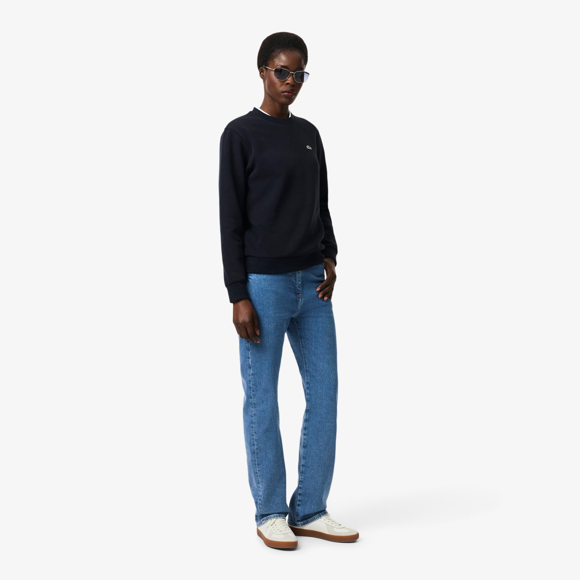 Εικόνα της Γυναικείο Straight Cut High Waist Denim Jeans