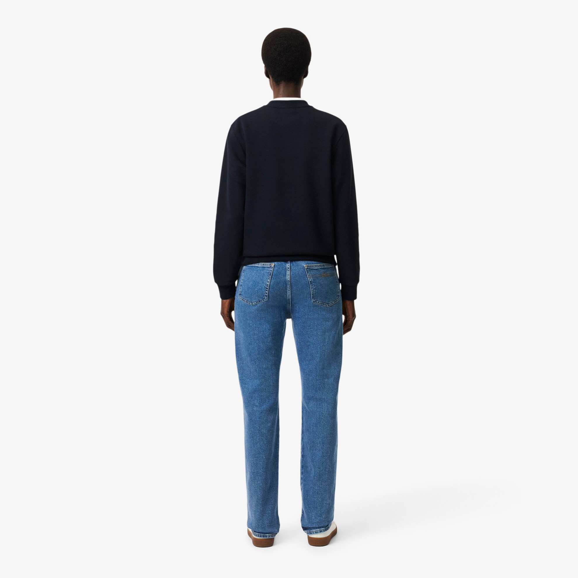 Εικόνα της Γυναικείο Straight Cut High Waist Denim Jeans