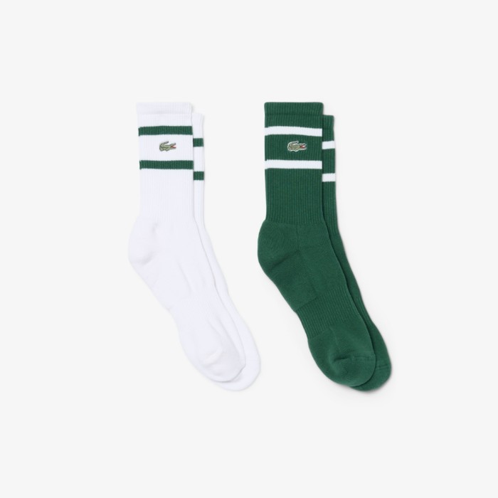 Εικόνα της Unisex 2-Pack Striped Κάλτσες 