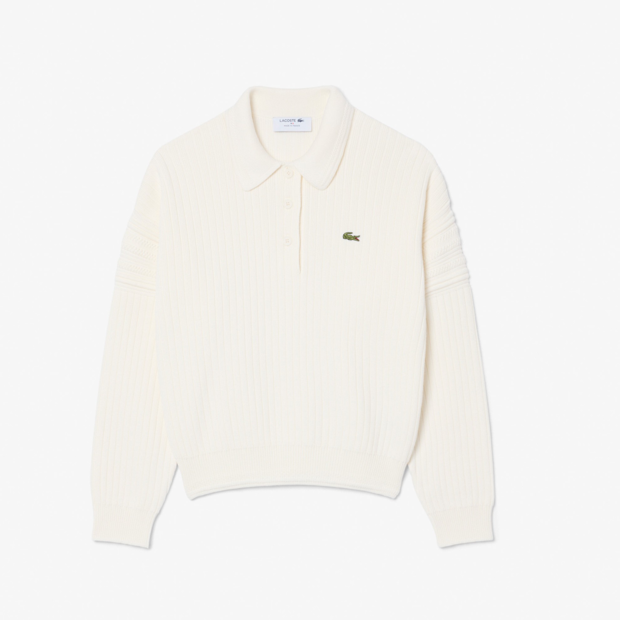 Εικόνα της Γυναικείο Made In France Polo Collar Πουλόβερ 