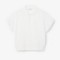 Γυναικεία Relaxed Fit Scallop Trim Fluid Piqué Polo Μπλούζα -3PF3010|L70V